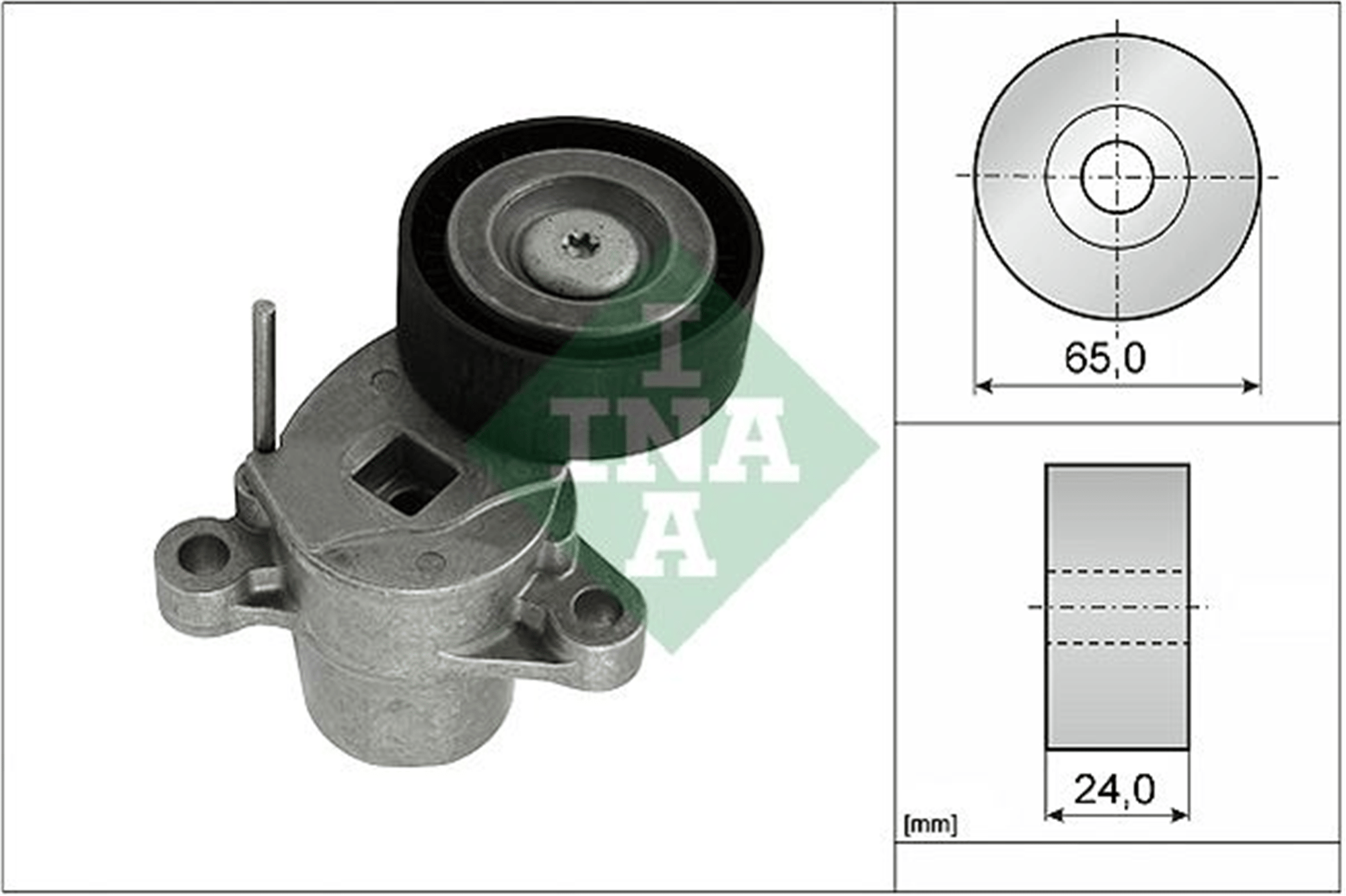 ALTERNATÖR GERGİ RULMANI KÜTÜKLÜ FOCUS III 11> B-MAX 11>FIESTA 08> YENI CONNECT 14> COURIER 14> M ONDEO 14>ECOSPORT 16> 1.0 ECOBOOST