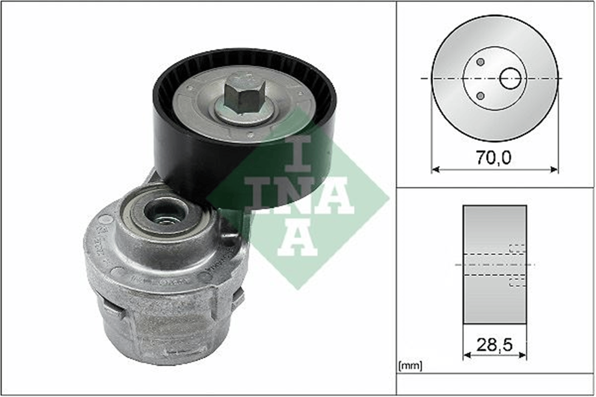 ALTERNATÖR GERGI RULMANI KUTUKLU IVECO DAILY III-IV-V-VI 01> FIAT DUCATO 06> 2.3 JTD F1A