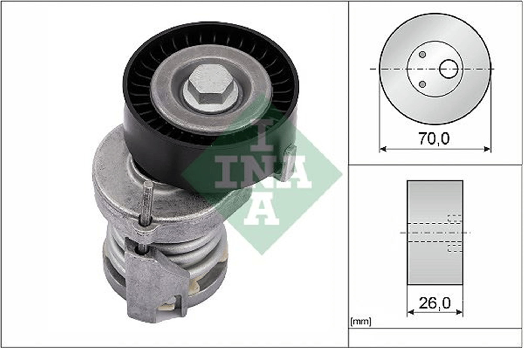 ALTERNATÖR GERGİ RULMANI KÜTÜKLÜ POLO-GOLF4-BORA 1.6-1.4-1.6 16V AEE-ALM-AFH-AHW-BBY-BKY-BBZ-BCB