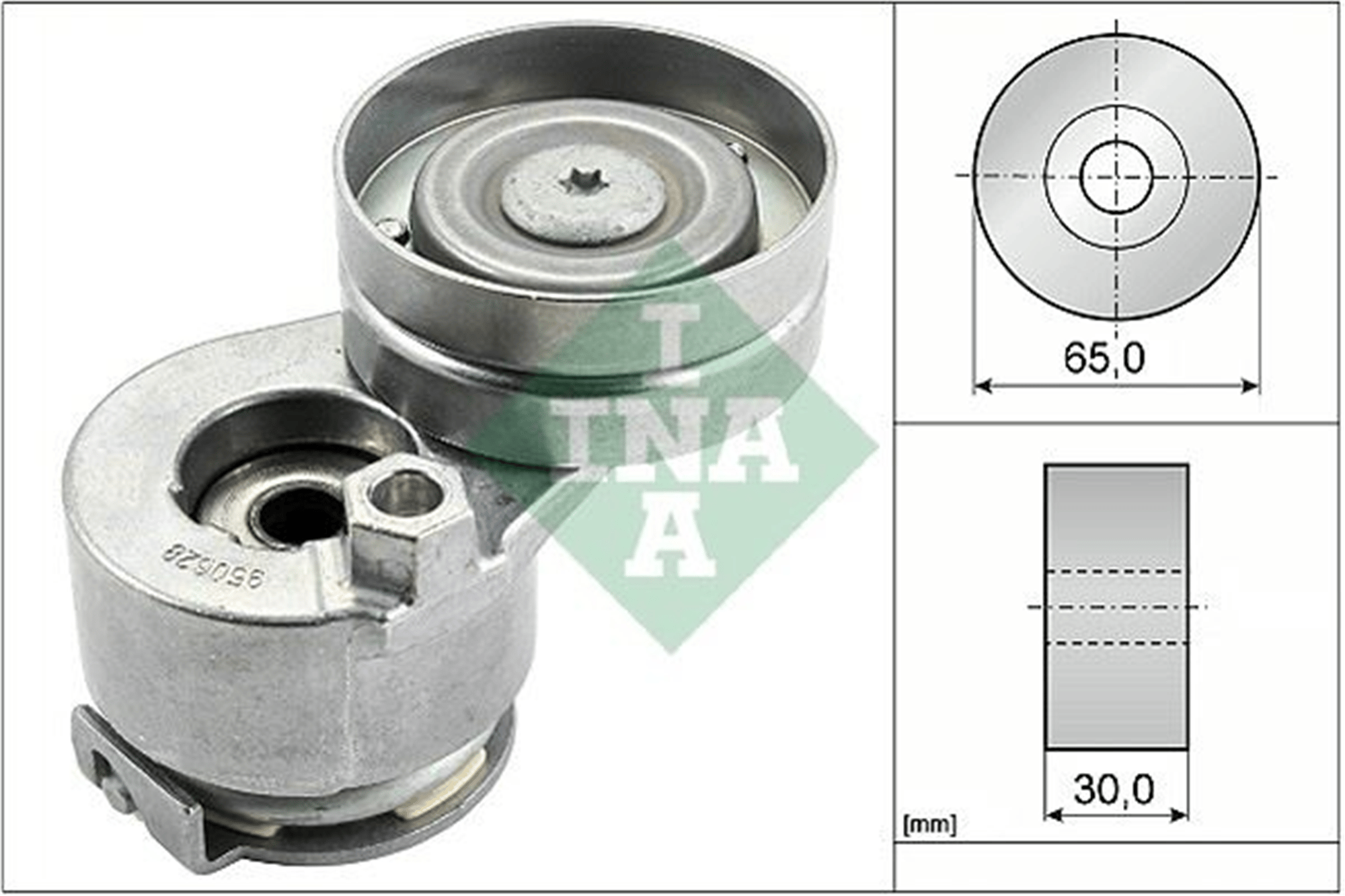 ALTERNATÖR GERGİ RULMANI KÜTÜKLÜ RENAULT CLIO III 05> 2.0 16V MEGANE I-II-II-SCENIC 96> 1.9DCI-2.0 -2.0 16V