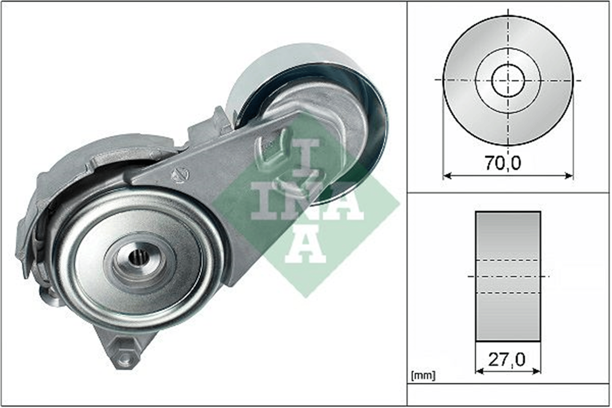 ALTERNATÖR GERGİ RULMANI KÜTÜKLÜ TOYOTA AURIS COROLLA 1.4L 1NDTV NDE150 NDE180 6 vites 10-18 / Y ARIS 1.4L 1NDTV D-4D NLP130 6 vites 10->