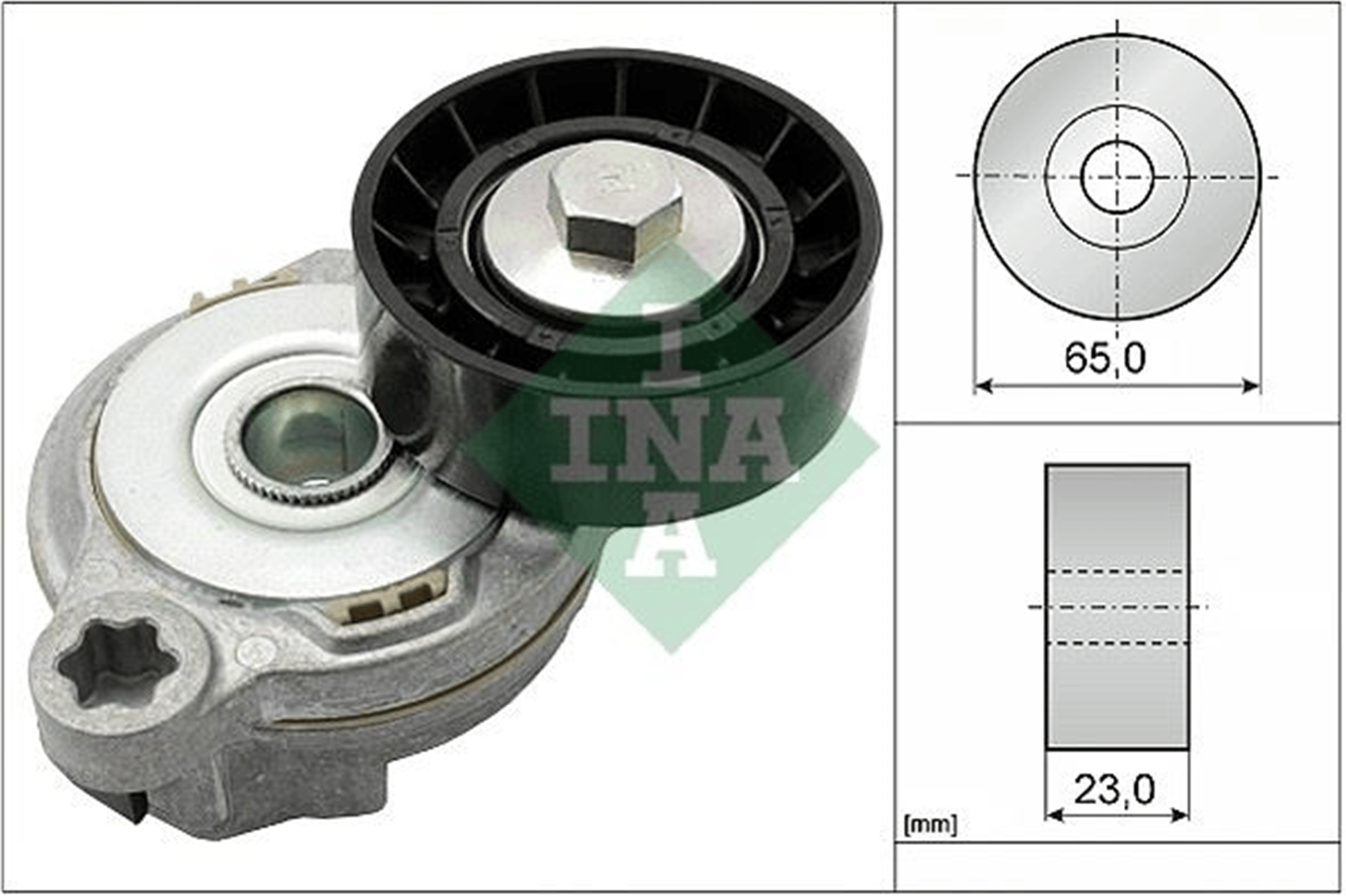 ALTERNATÖR GERGİ RULMANI KÜTÜKLÜ VOLVO S60 II D3-D4 10-15 2.4 D4 AWD 15 > D5-D5 AWD 10-15