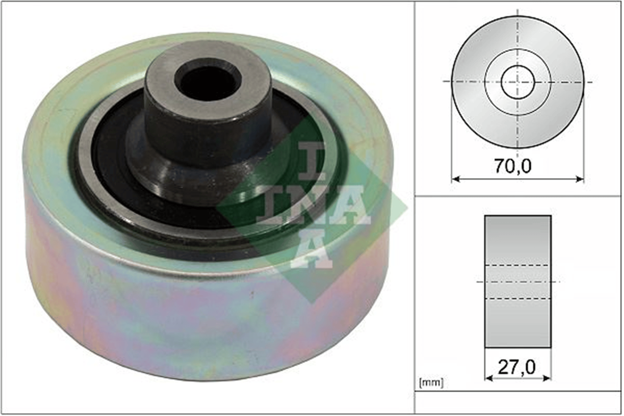 ALTERNATÖR GERGİ RULMANI P206-207-307 1.4HDI-1.6HDI 04- -C2-C3 1.4HDI-1.4 16V-1.6 16V KLİMALI