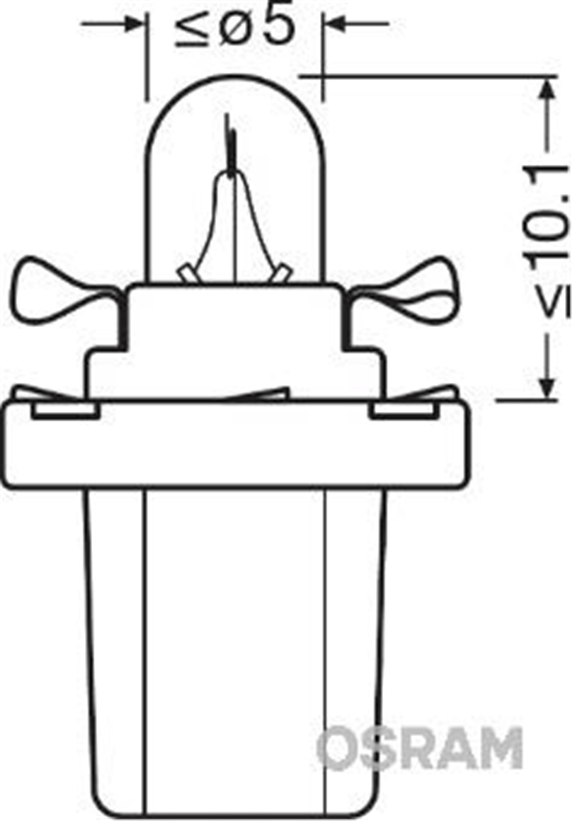 AMPUL 12V 2W PLS SOKETLI GOSTERGE - L.YEŞİL -