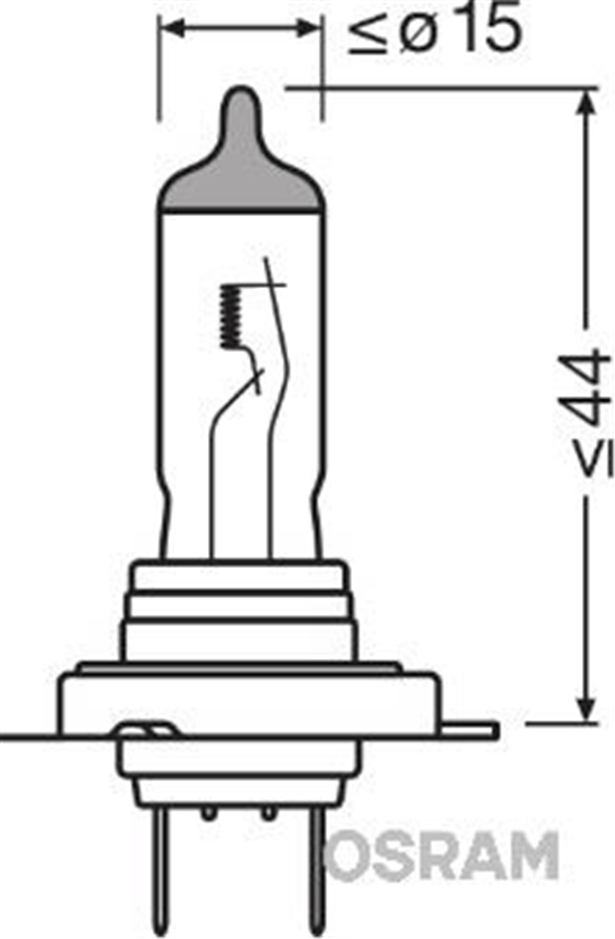 AMPUL 12V H7 55W