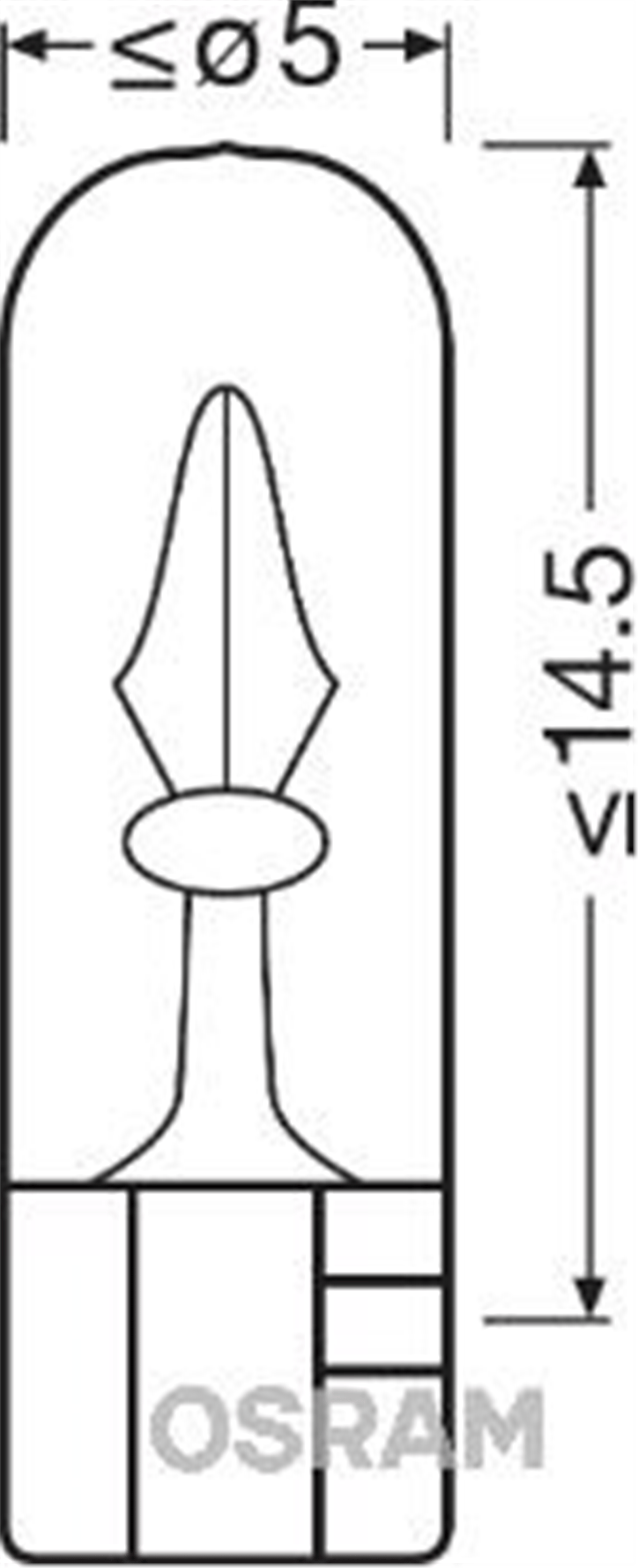 AMPUL 24V 1.2W B8.5D KÜÇÜK DİPSİZ GÖSTERGE DUYSUZ