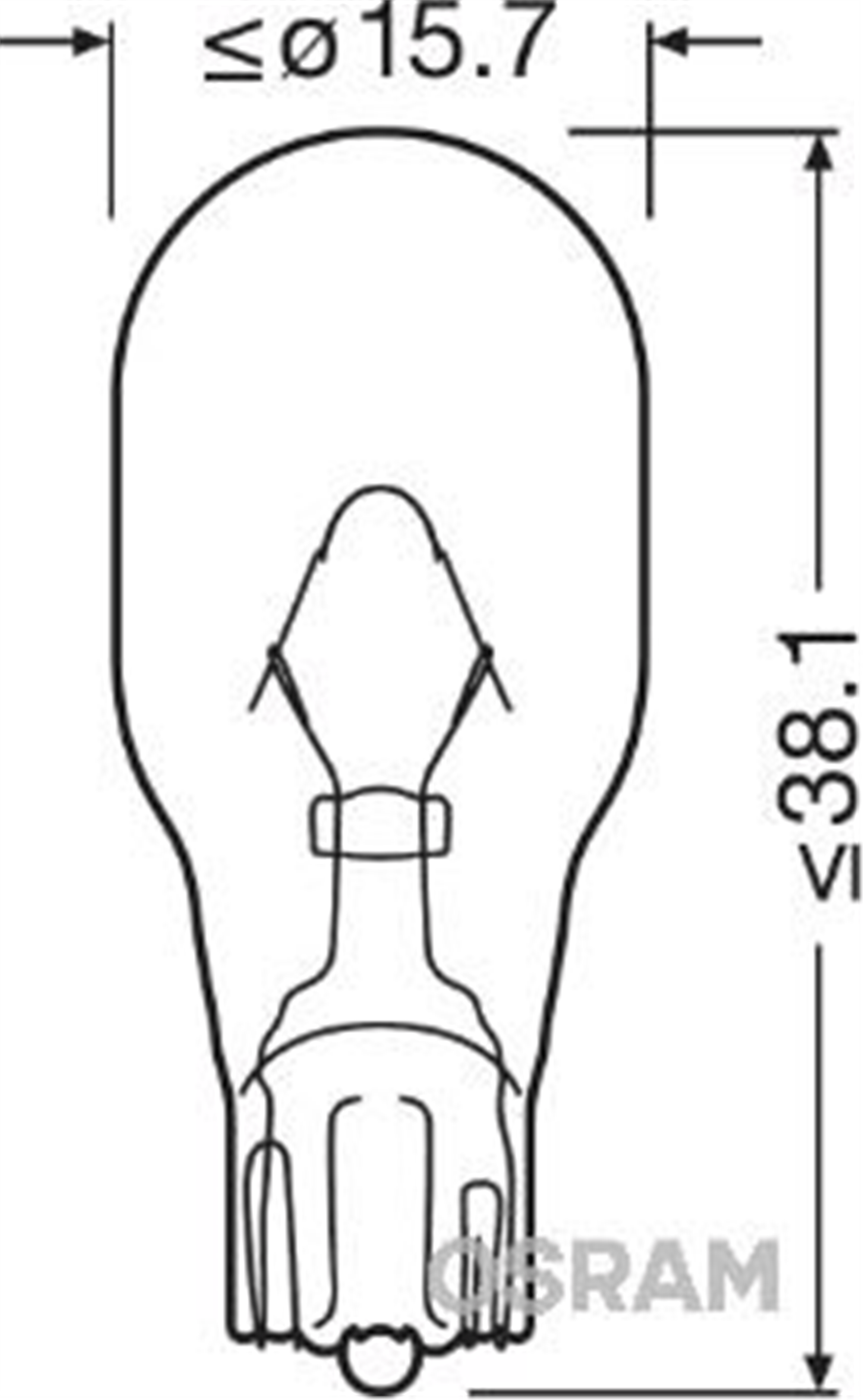 AMPUL W16W STOP DİPSİZ - SARI -