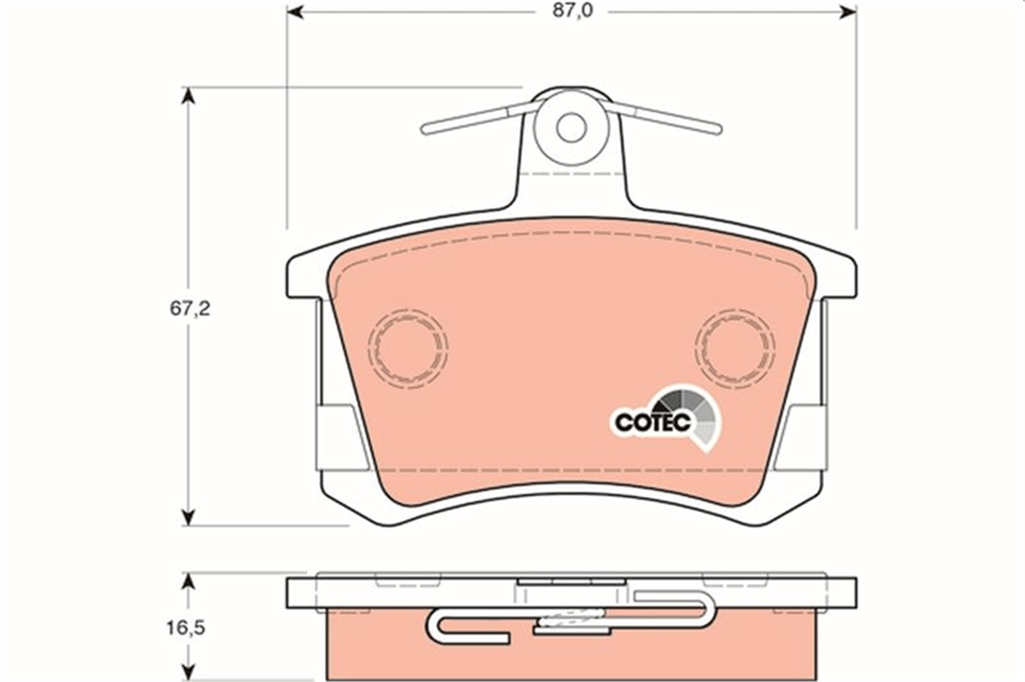 ARKA BALATA AUDI A4 95-00 A6 94-07 A8 95-00 80-100-100 AVANT