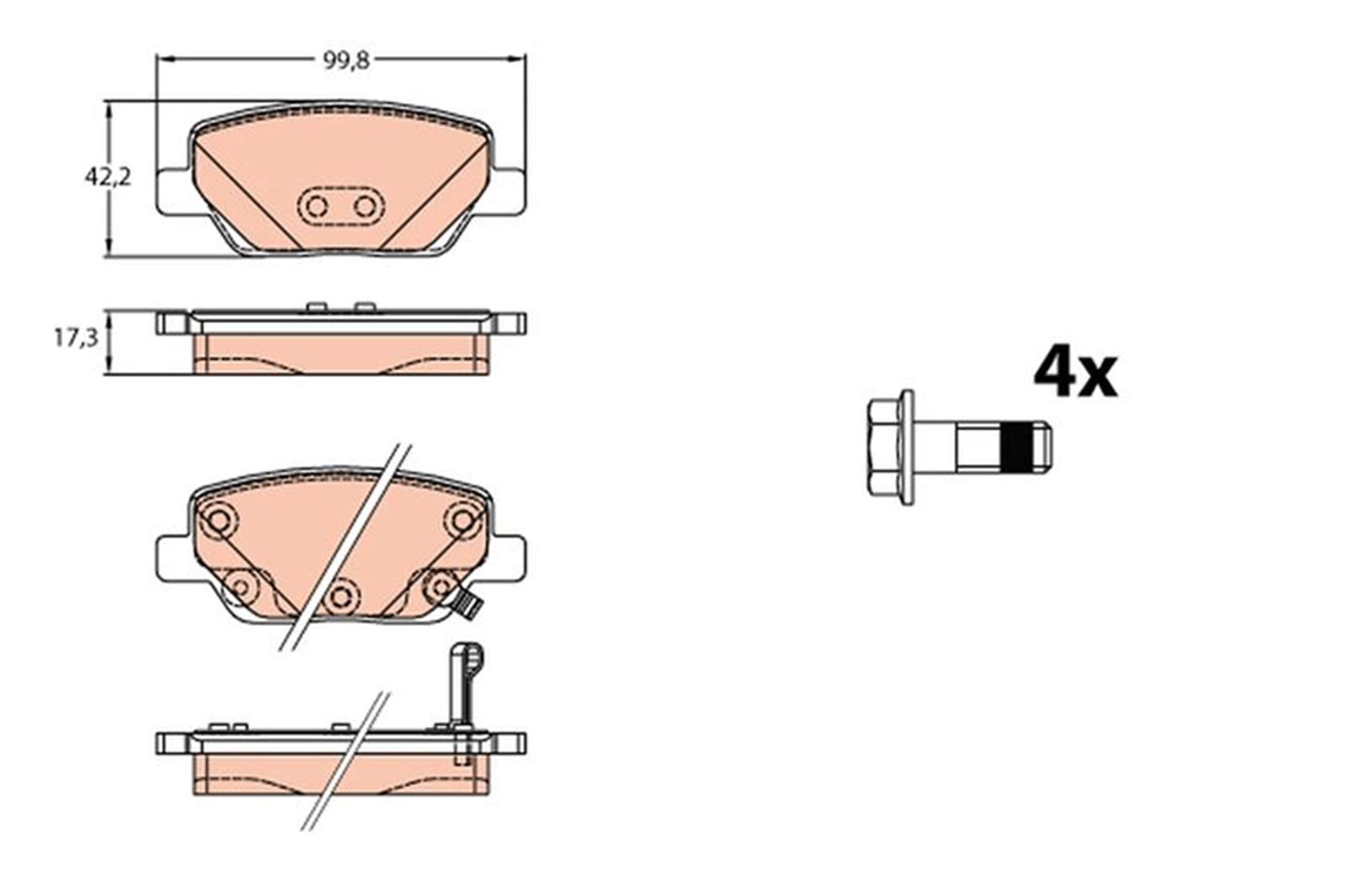 ARKA BALATA FIAT EGEA 16> 1.3D MTJ 1.4 1.6E-TORQ 1.6D MTJ