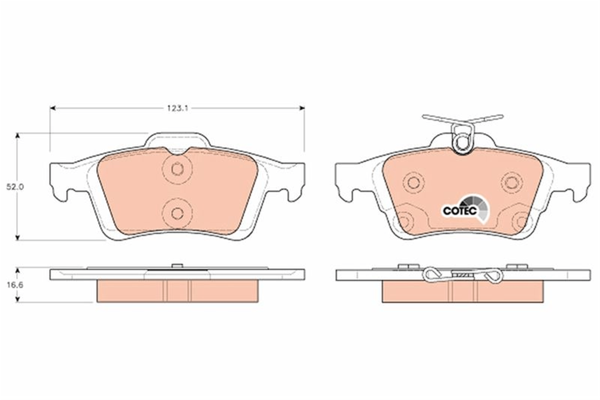 ARKA BALATA FOCUS II CMAX 03> CONNECT 02> LAGUNA III 07> OPEL VECTRA C 02> SIGNUM 03> CITROEN C5 08> PEUGEOT P508 10>18
