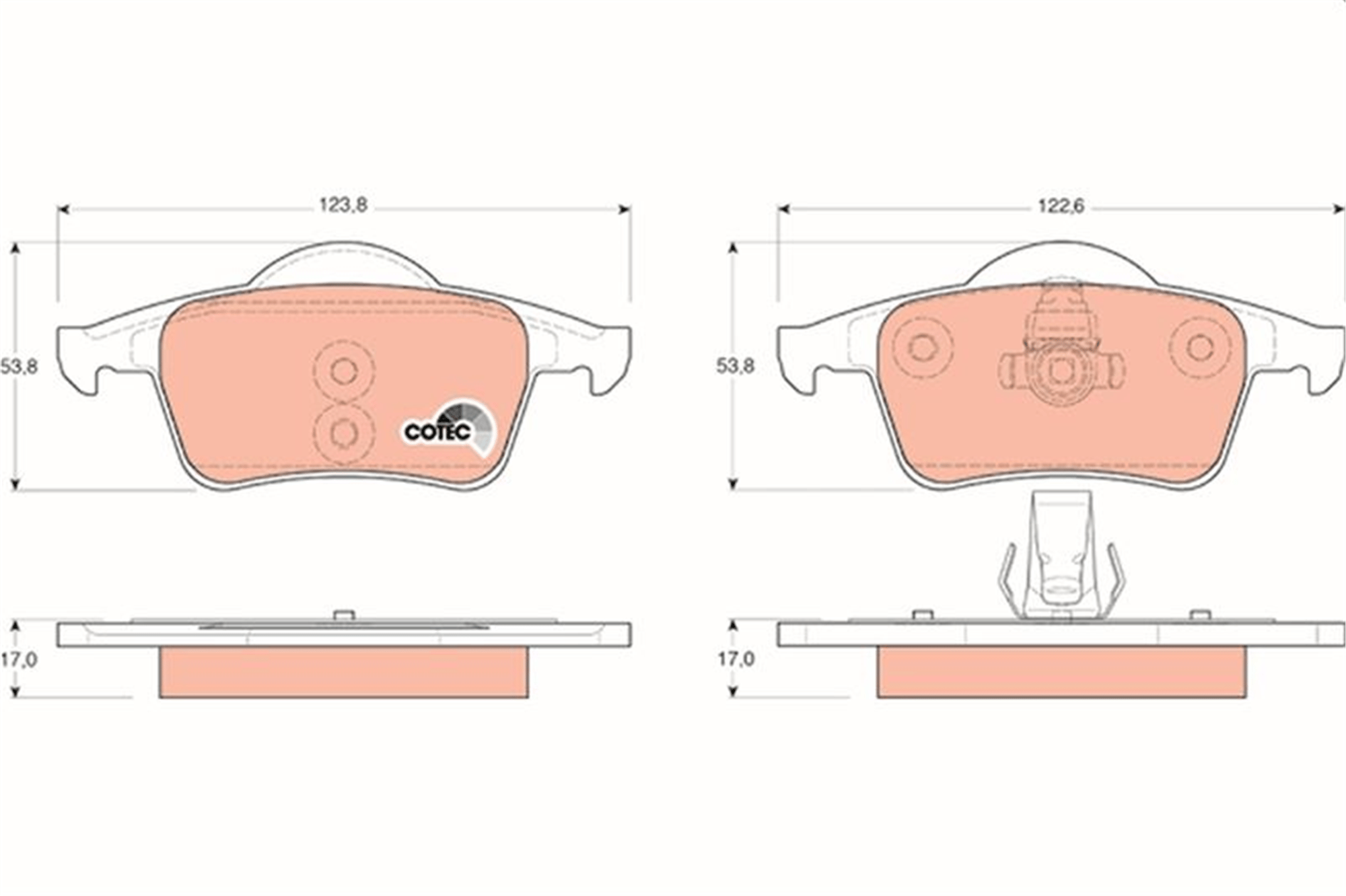 ARKA BALATA VOLVO S60 2000-2010 S80 1998-2006 V70 97-07 XC70 97-07 S70 97-00