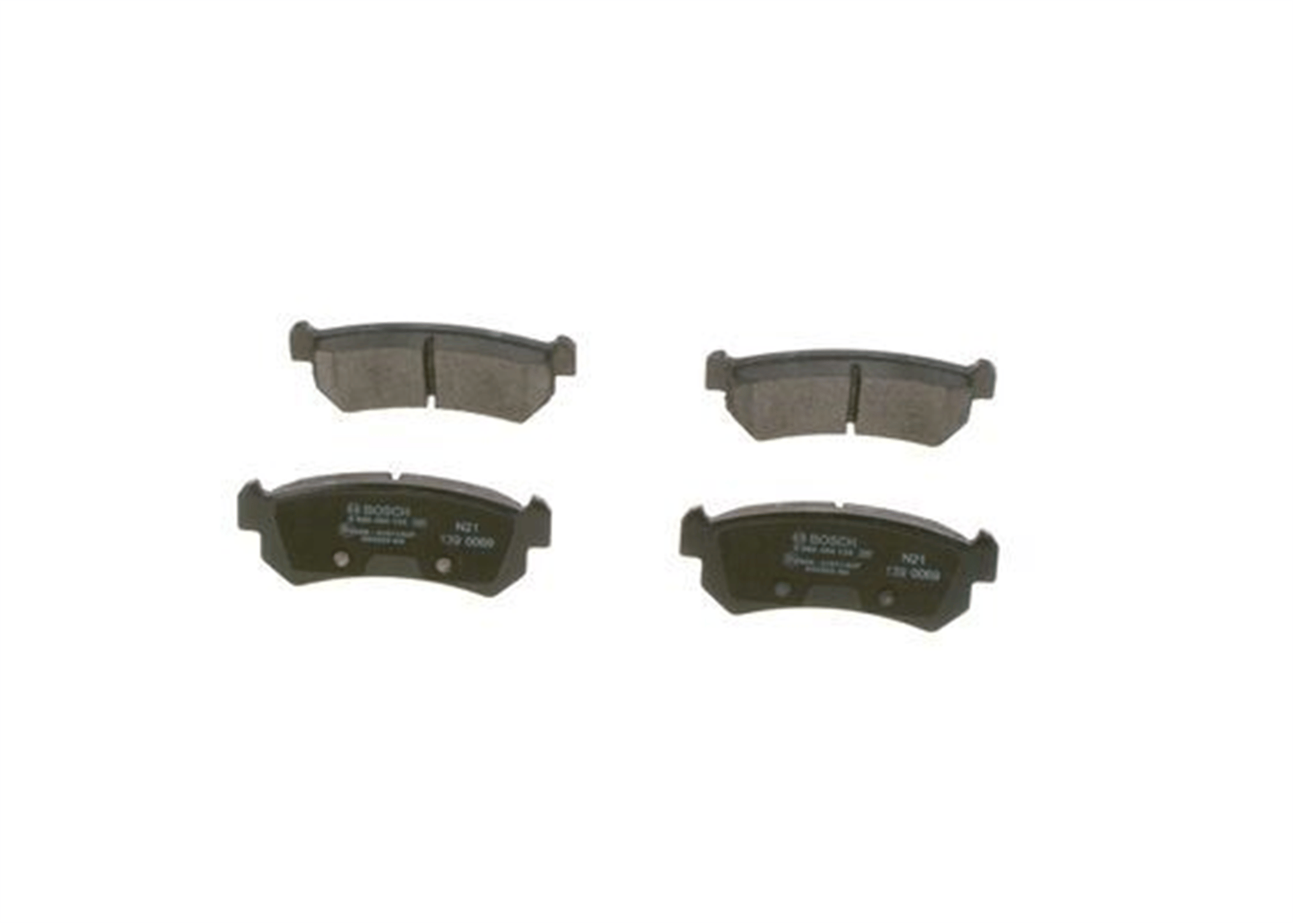 ARKA FREN BALATASI CEHEVROLET LACETTI 1.4-1.6-1.8 04 > NUBIRA 1.4-1.6-1.8 2.0 04 >