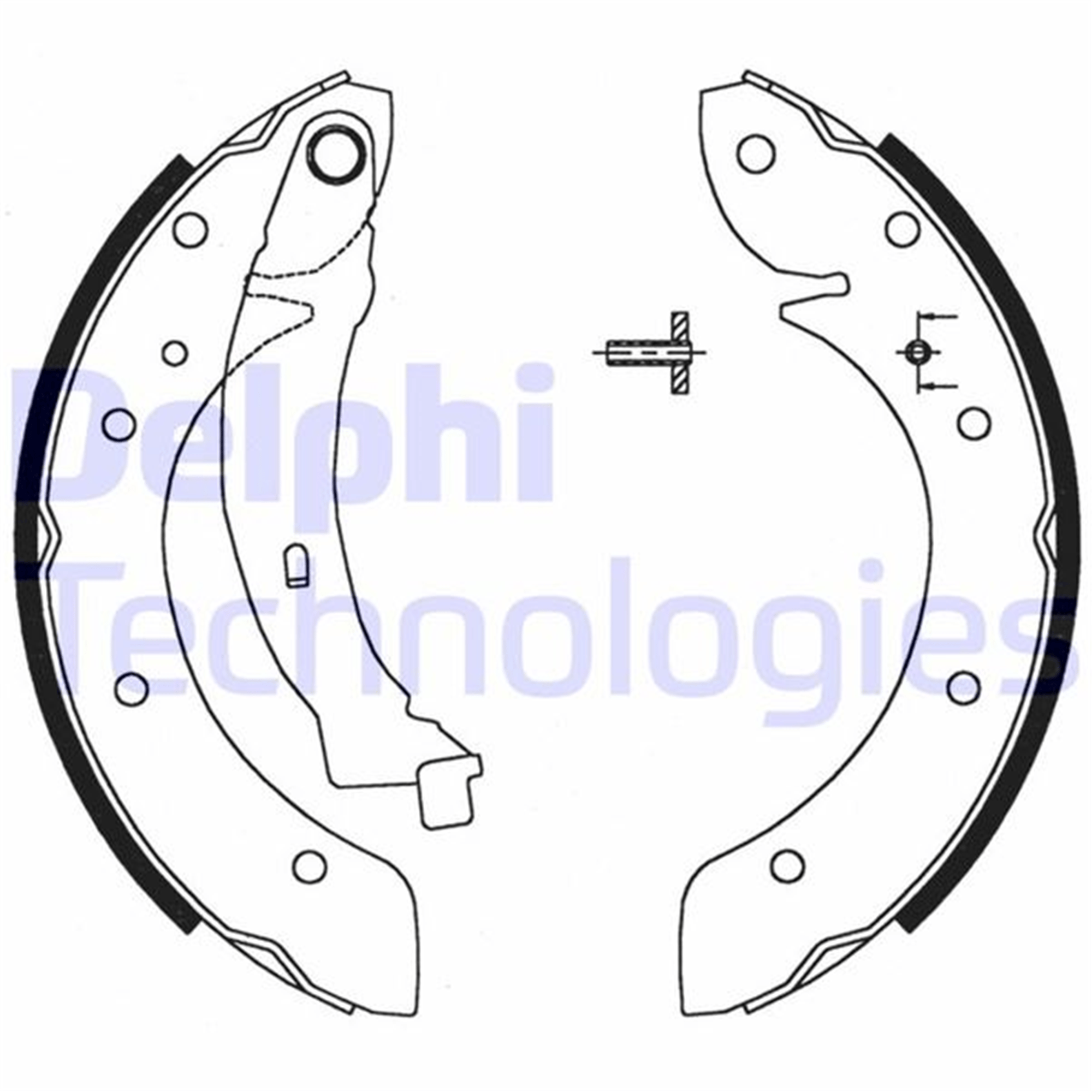 ARKA FREN BALATASI PABUÇ PEUGEOT PARTNER 96>15 P405 87>97 CITROEN BERLINGO 96>15 XSARA 99>11 228x 42