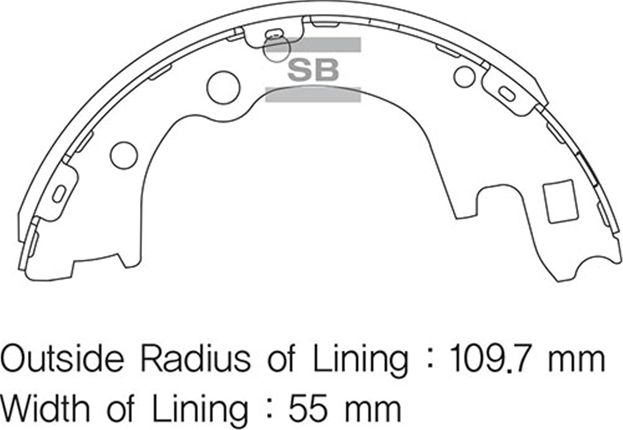 ARKA KAMPANA PABUÇ BALATA HYUNDAI H100 2.5L Kamyonet 04->