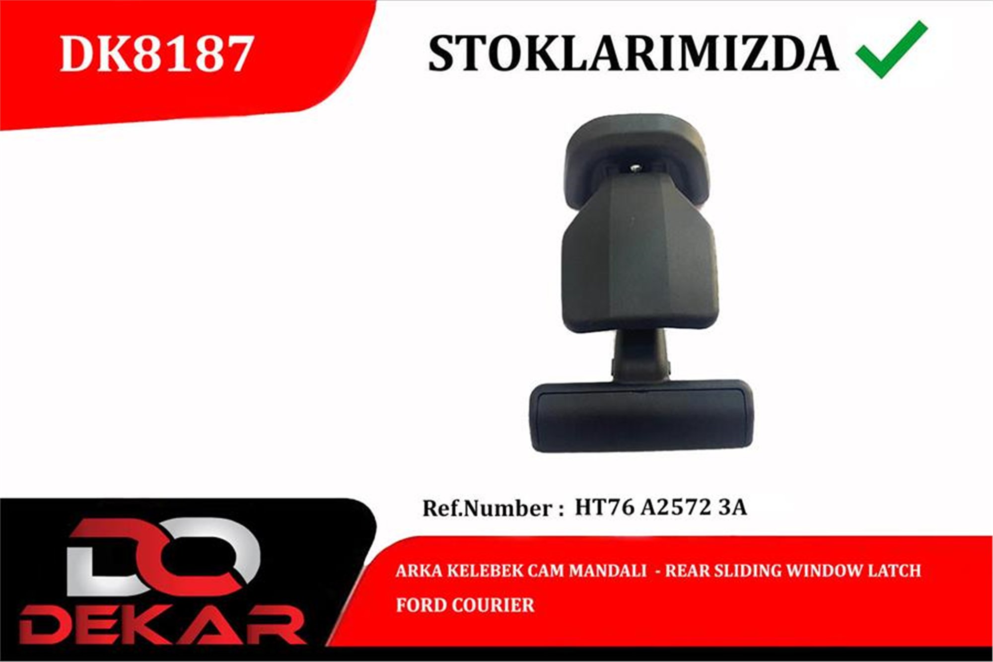 ARKA KELEBEK CAM MANDALI FORD COURIER