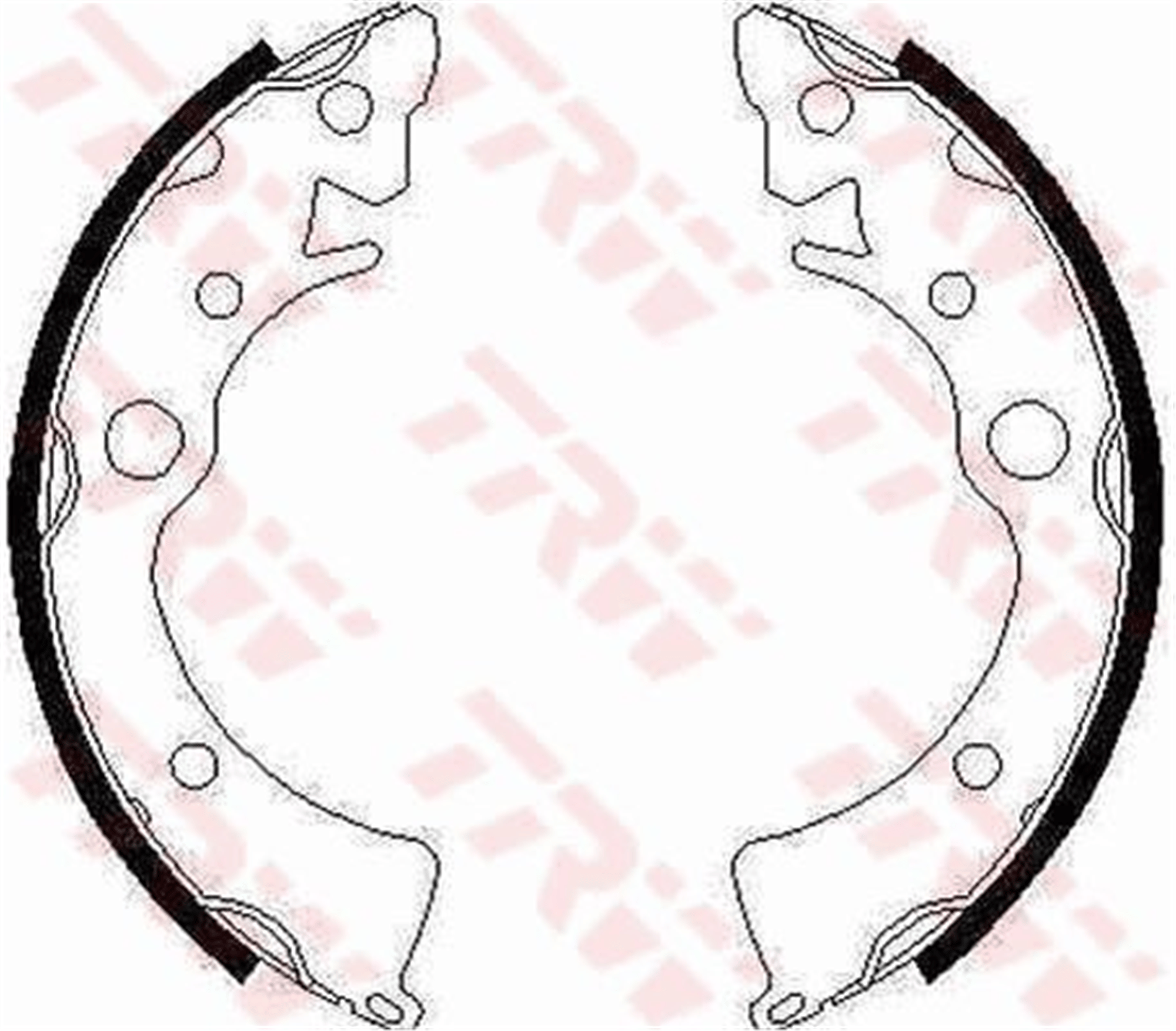 ARKA PABUÇ BALATA HONDA CIVIC IV 1.3-1.5 İ-1.6 İ ABS SİZ 91-95 -CIVIC V EJx 1.6 VTİ 96-00