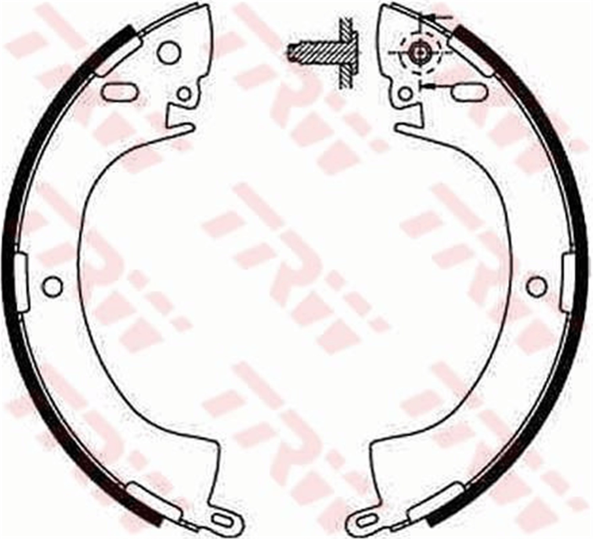 ARKA PABUÇ BALATA L200 2.5D TD 86-96 L300 2.0 2.3D 2.4 2.5D 89 96 > PAJERO 88-00 254x51