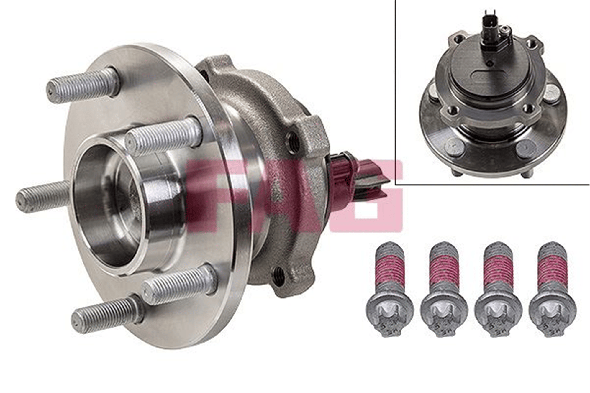 ARKA TEKER PORYASI RULMANLI FOCUS C-MAX 07>11 -FOCUS II 04>11 ABS Lİ 5 BİJON SENSOR DAHIL