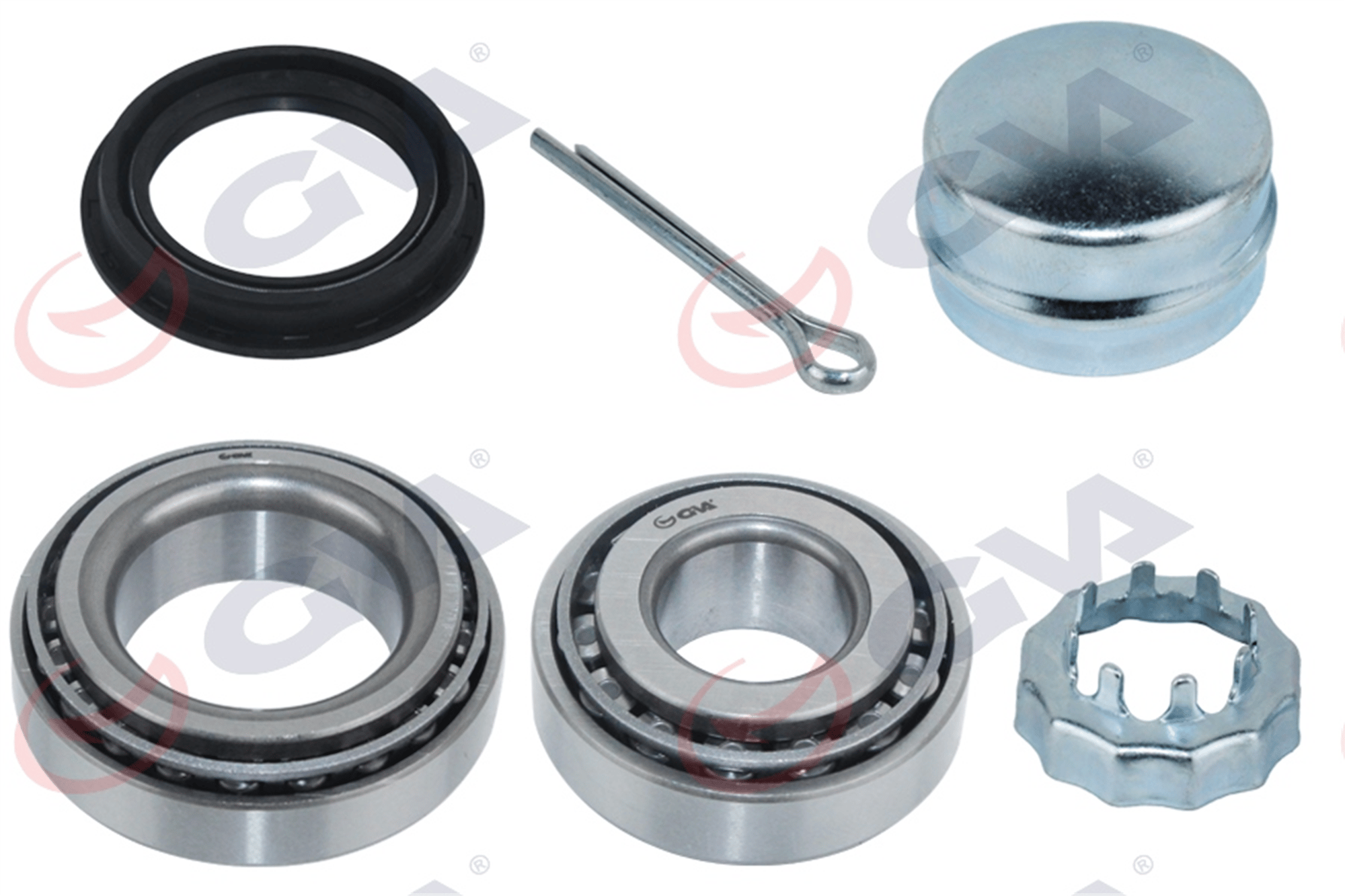 ARKA TEKER RULMAN KİTİ GOLF II-III 1.6i 83-99 CADDY 1.9 TDI 95-04