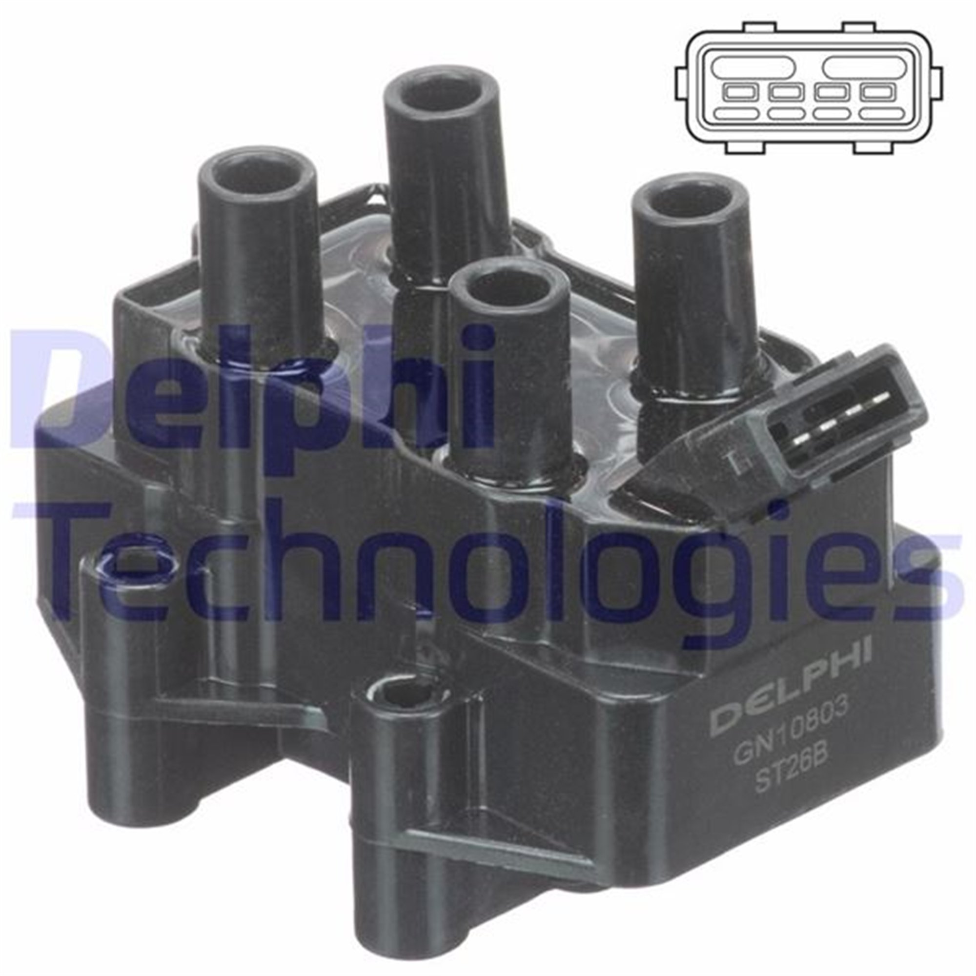 ATEŞLEME BOBİNİ P306 93-01 P106 91-01 1.0-1.1-1.4 1.6 P205-P405-AX-ZX-ROVER 420 95-00 820 TU3M -TU1M-TU5J-TU9M