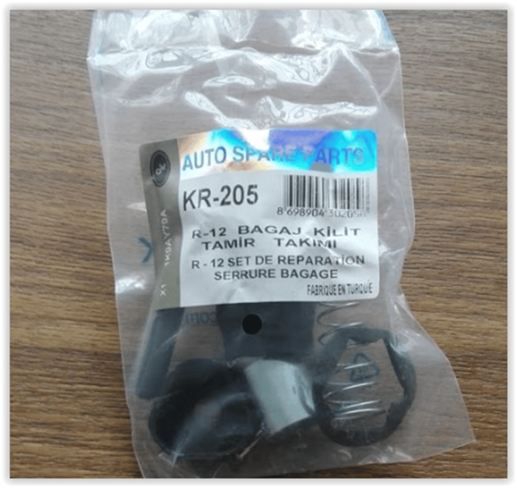 BAGAJ KİLİT TAMİR TAKIMI R12-DACIA