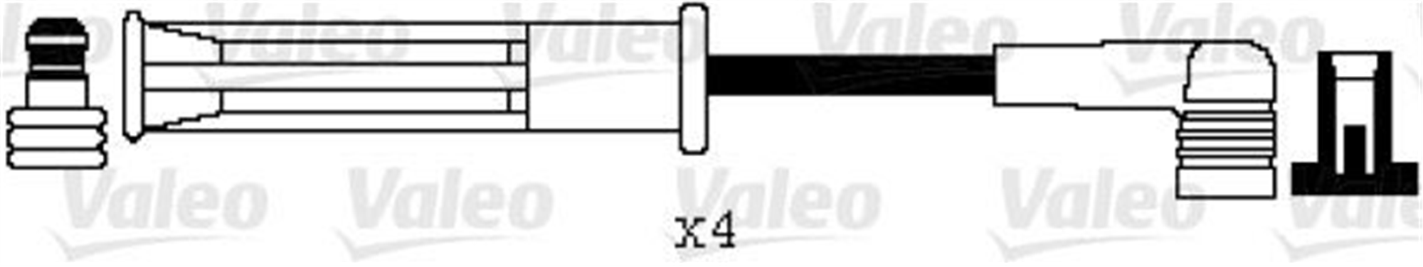 BUJİ KABLOSU TK CLIO II 1.4 98-05 -MGN I 1.6ie 96-99 -LOGAN 1.4-1.6 04 > SANDERO 1.6 08 >