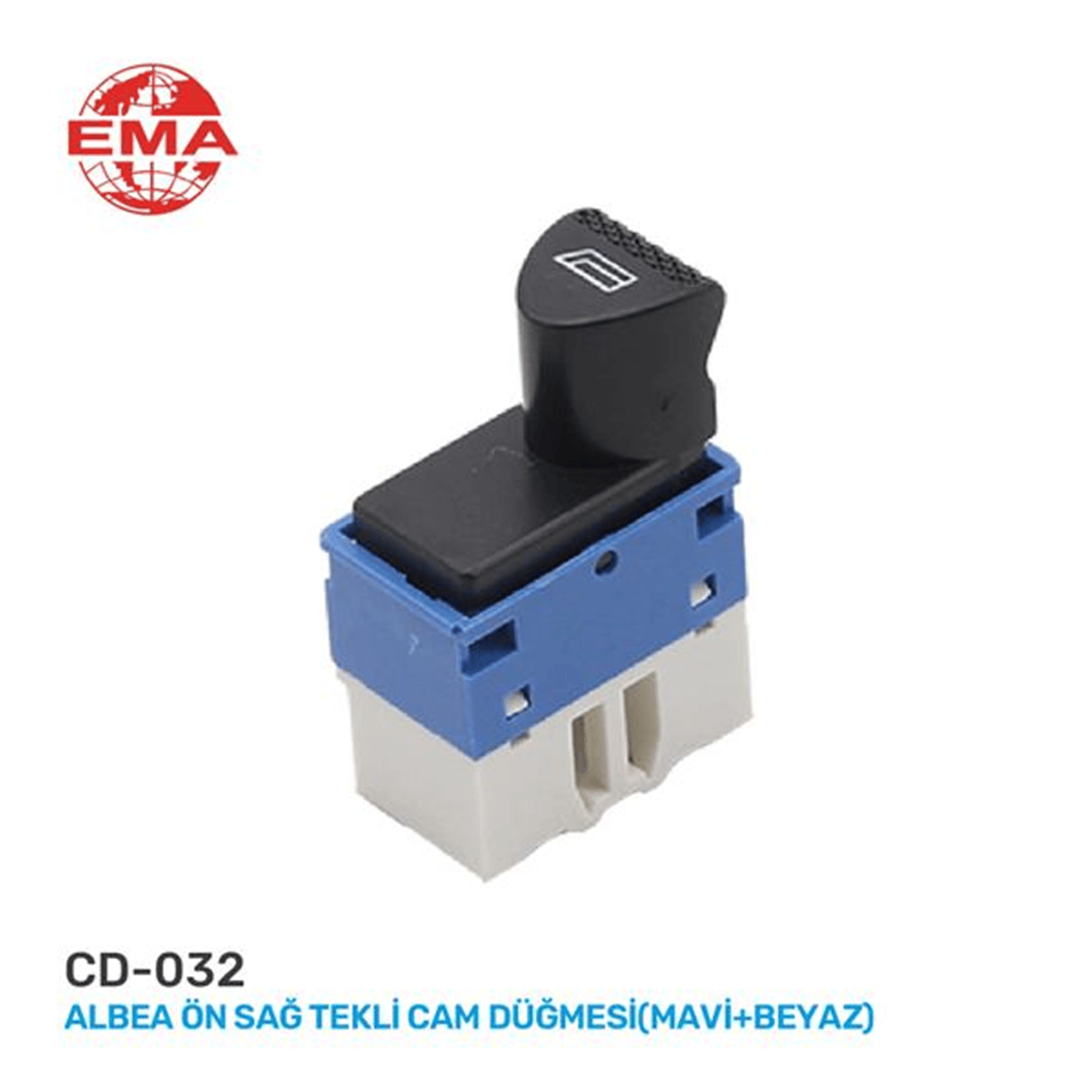 CAM AÇMA ANAHTARI FIAT ALBEA SAĞ TEKLİ - YOLCU