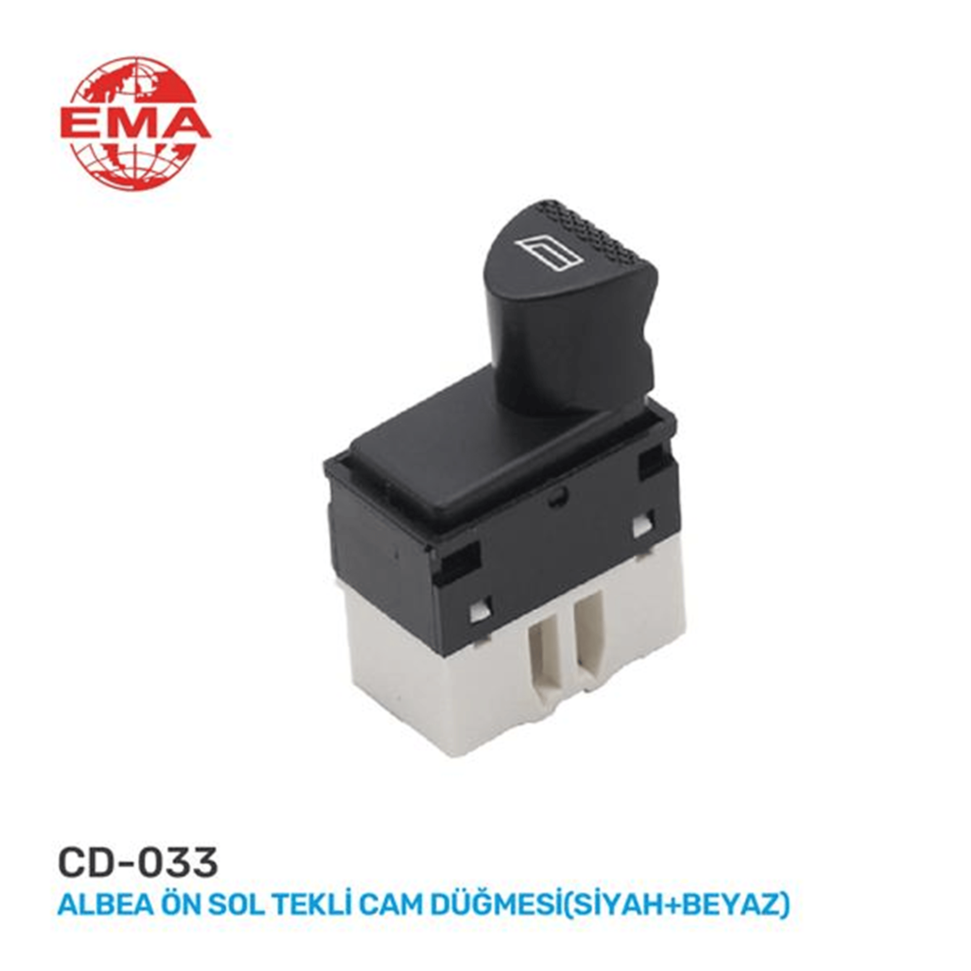 CAM AÇMA ANAHTARI FIAT ALBEA SOL KAPI SOL CAM TEKLİ - SÜRÜCÜ