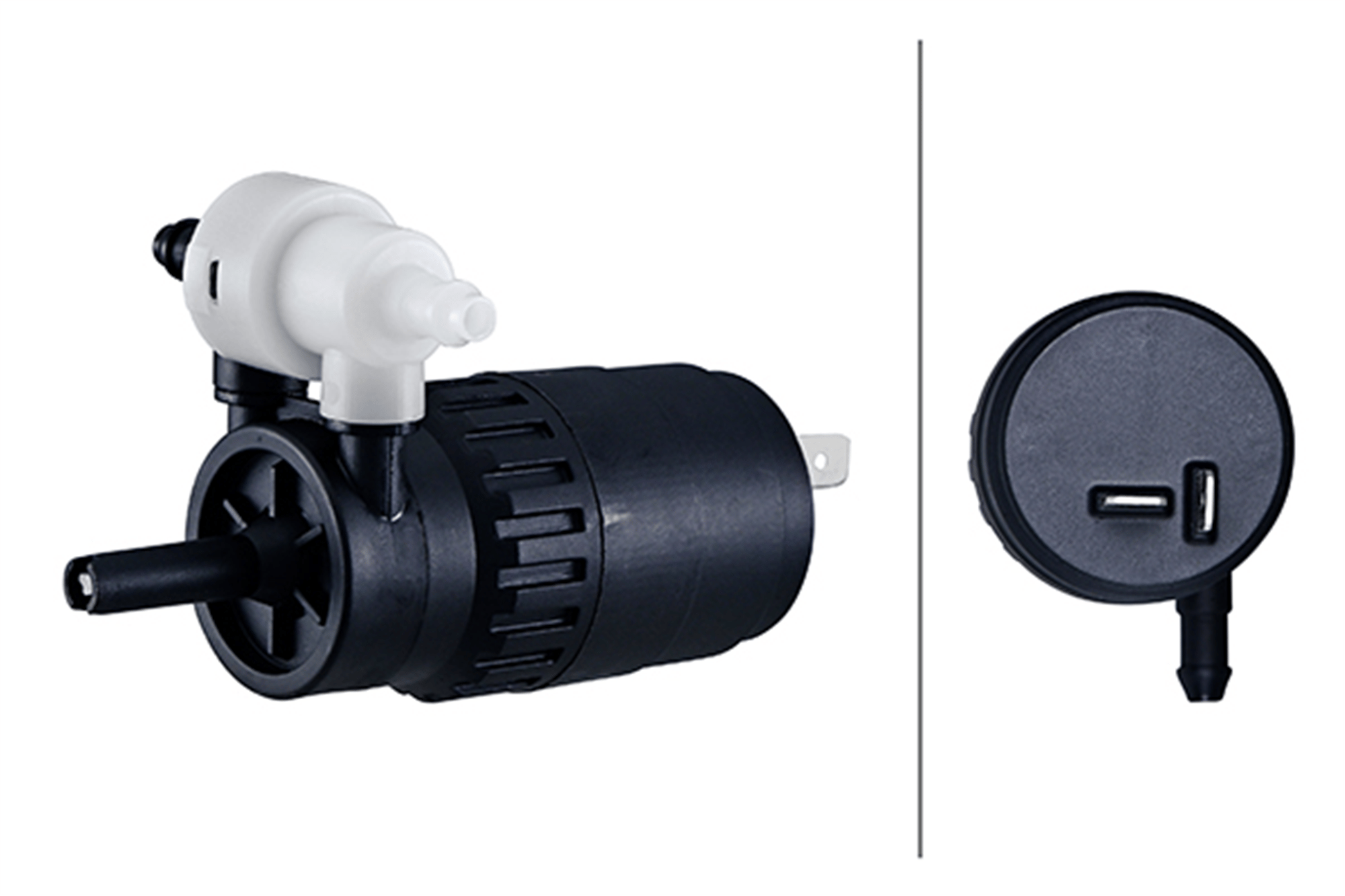 CAM SU SİLECEK FİSKİYE POMPASI MOTORU ASTRA F HB-SW 91>98 CORSA B 93>00 VECTRA A HB 88>95 OMEGA B SW 94>03 ÇİFT ÇIKIŞ