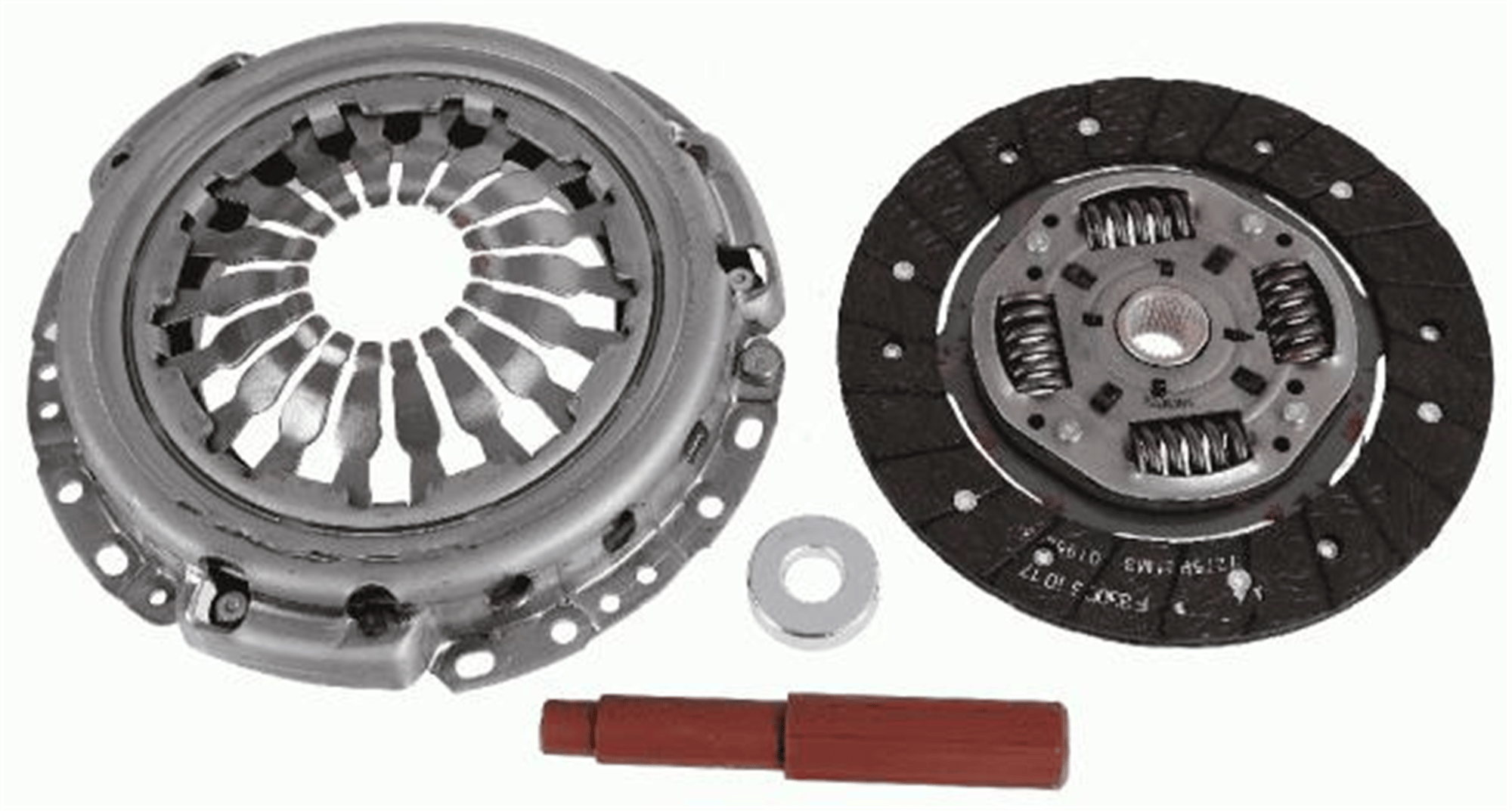 DEBRİYAJ SETİ BASKI BALATA RENAULT CLIO IV 12> 1.2 16V D4F