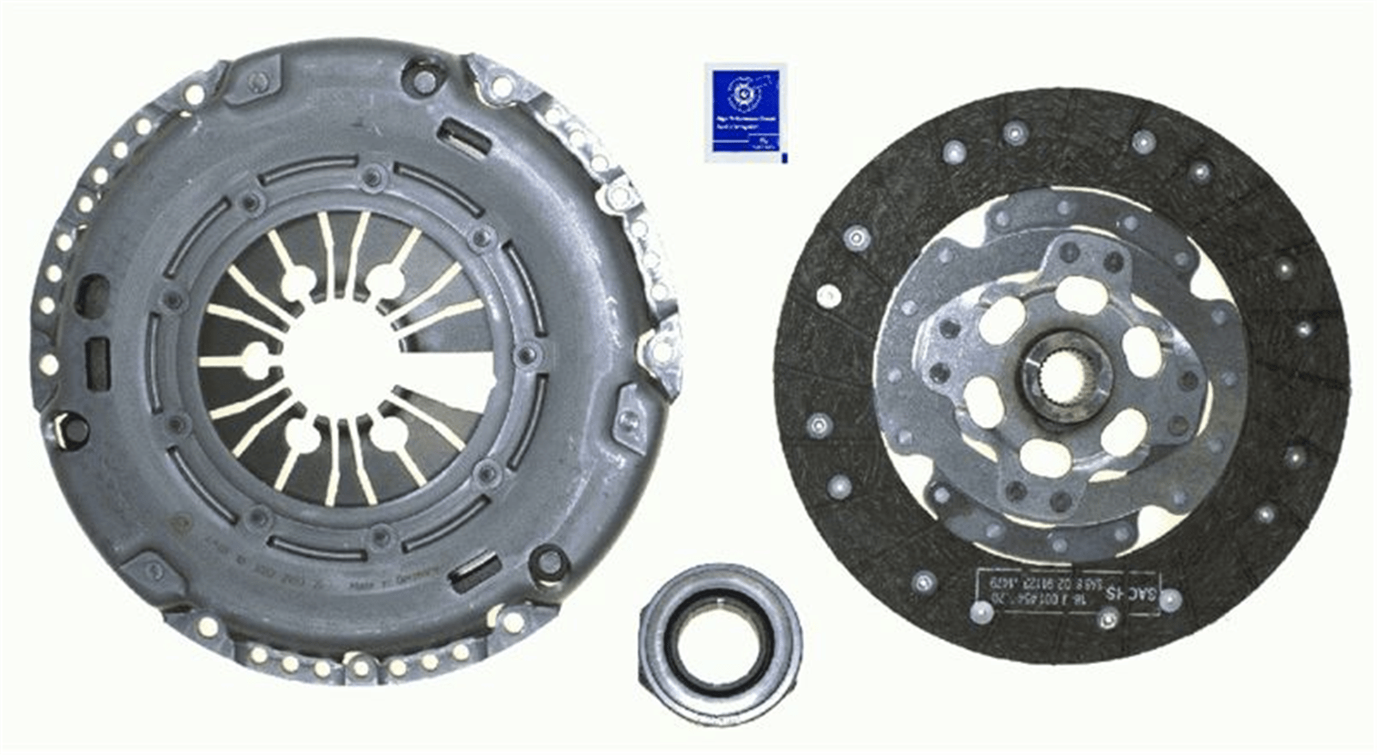 DEBRİYAJ SETİ BORA-GOLF IV 1.9TDI 98-04 -POLO 1.6TDI CAYB 09 > 1.9TDI 01 > ATD-AXR-AGR 826473 x İ