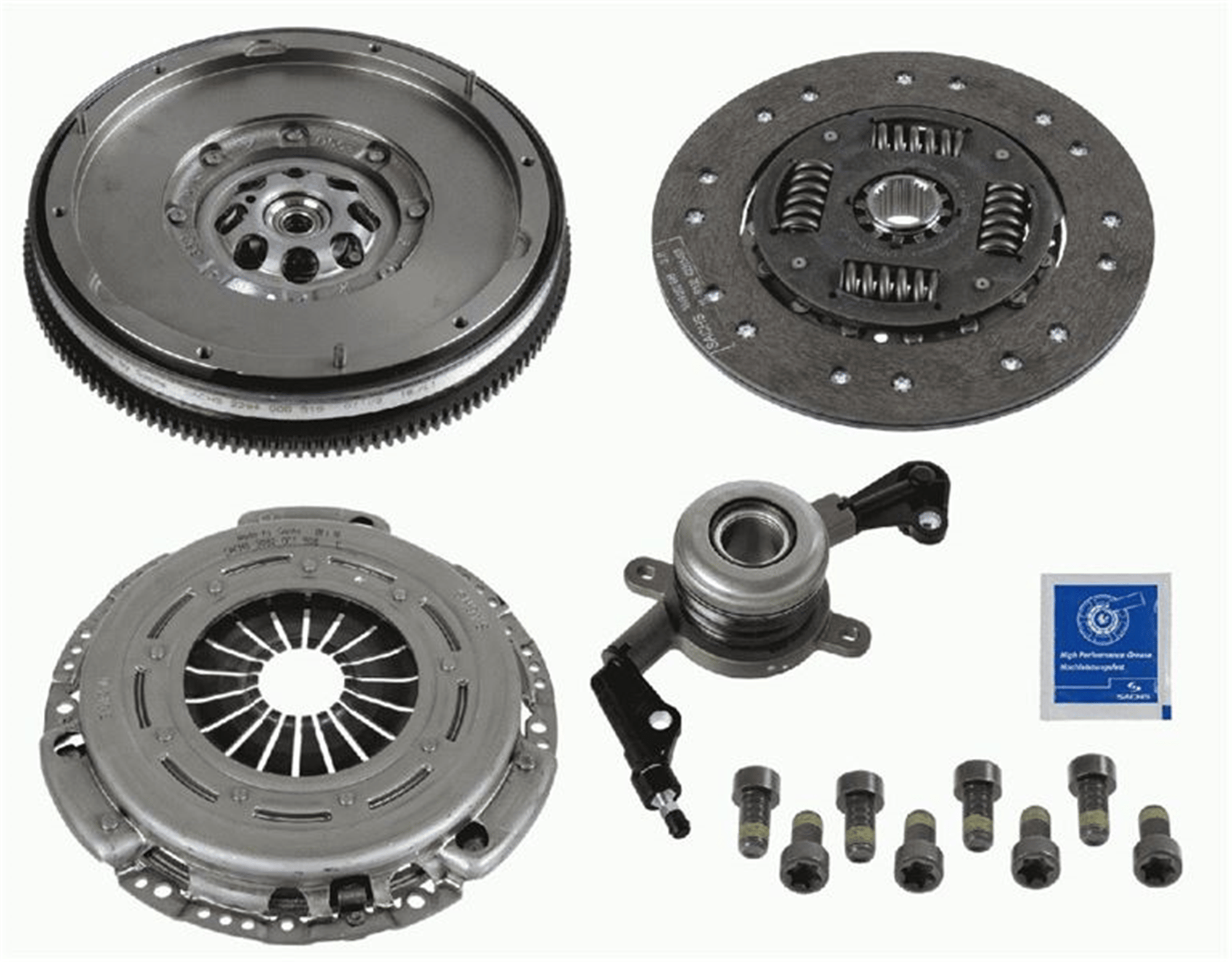 DEBRIYAJ SETI DMF. RULMANLI MERCEDES SPRINTER B901>B905 DERINLIK 11.9mm