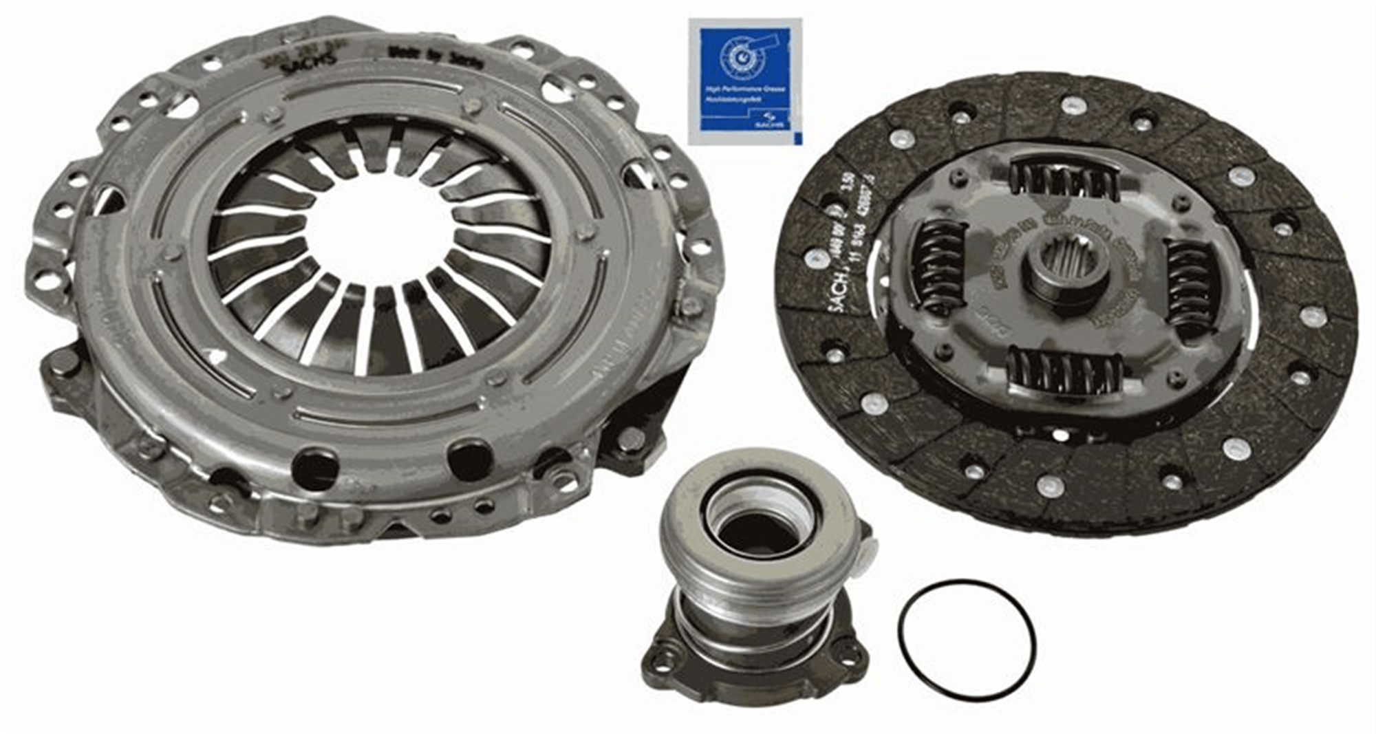 DEBRİYAJ SETİ HİDR.RULMAN GÜÇLENDİRİLMİŞ ASTRA G-H-COMBO-MERIVA-VECTRA B-C-ZAFIRA A-B 1.6 16V