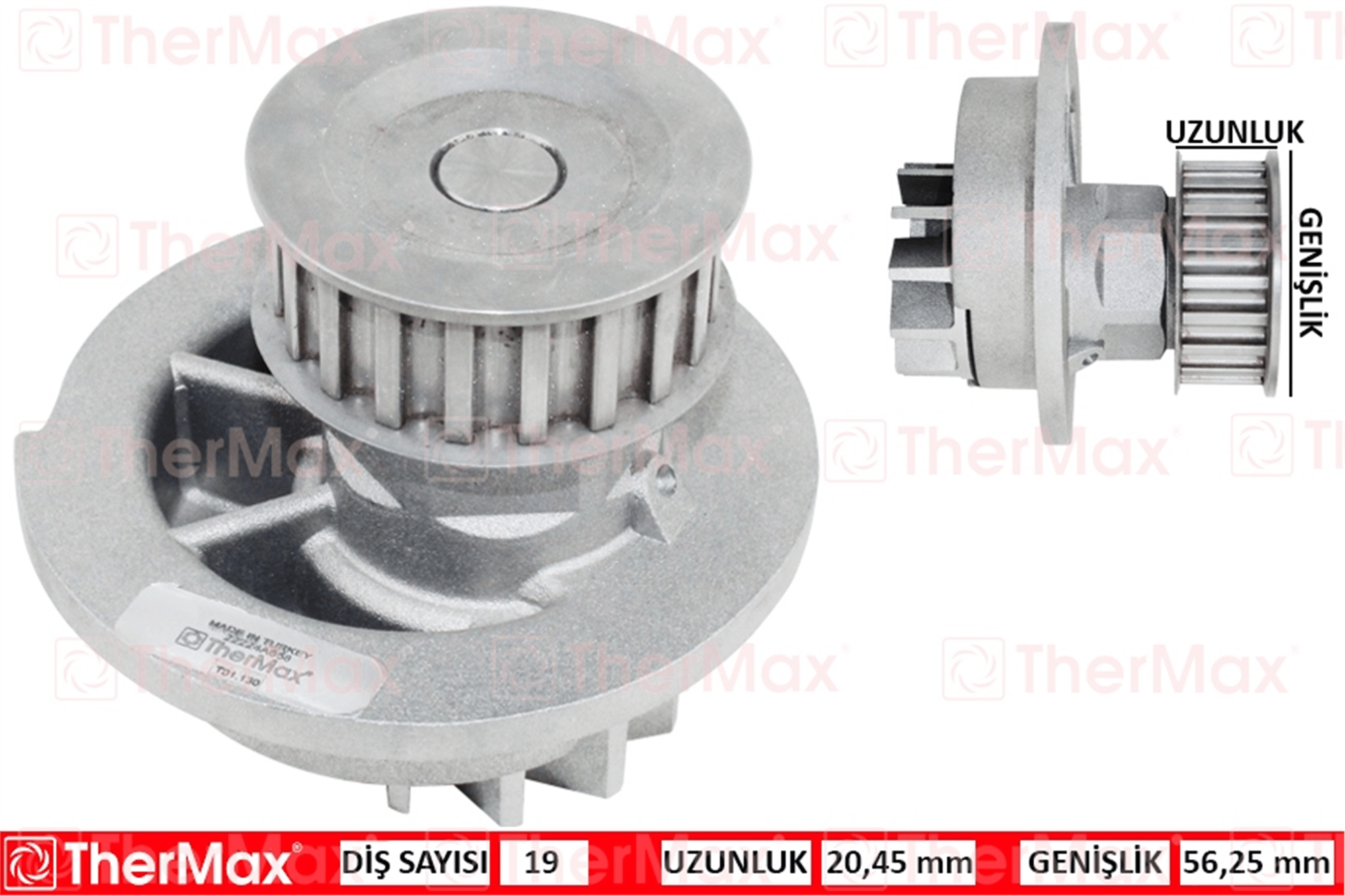 DEVİRDAİM CHEVROLET KALOS 1.4 REZZO 1.6 05 > DAEWOO KALOS 1.4 02 > LANOS 1.4 1.5 97 > PA694