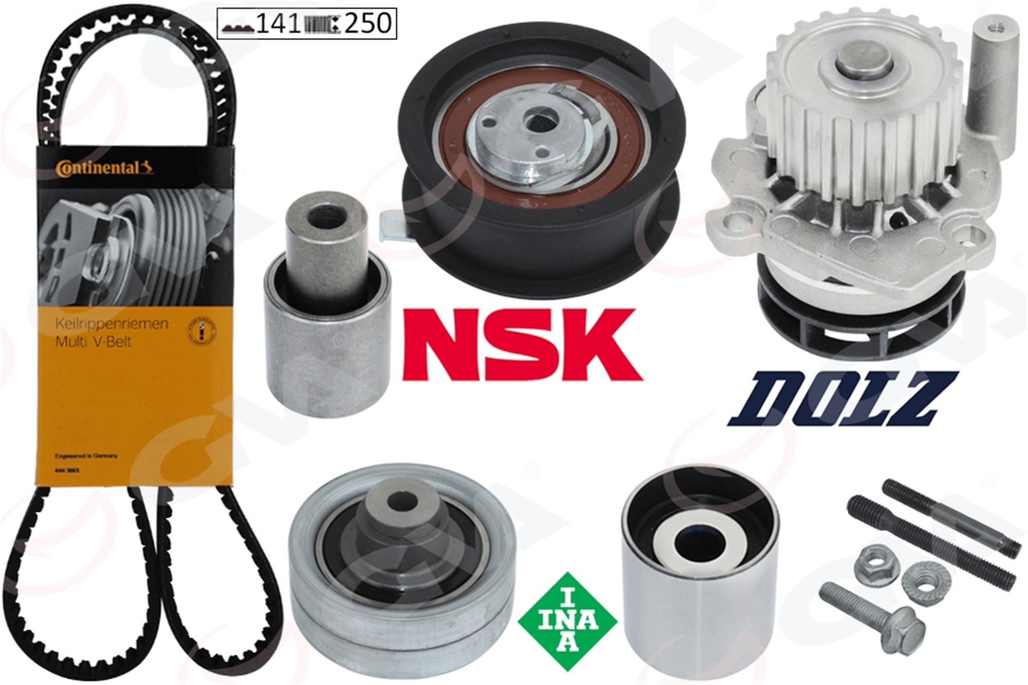 DEVİRDAİMLİ TRİGER SETİ GOLF4-BORA-OCTAVIA-LEON-CORDOBA-A3 1.9 TDI AGR K025559XS
