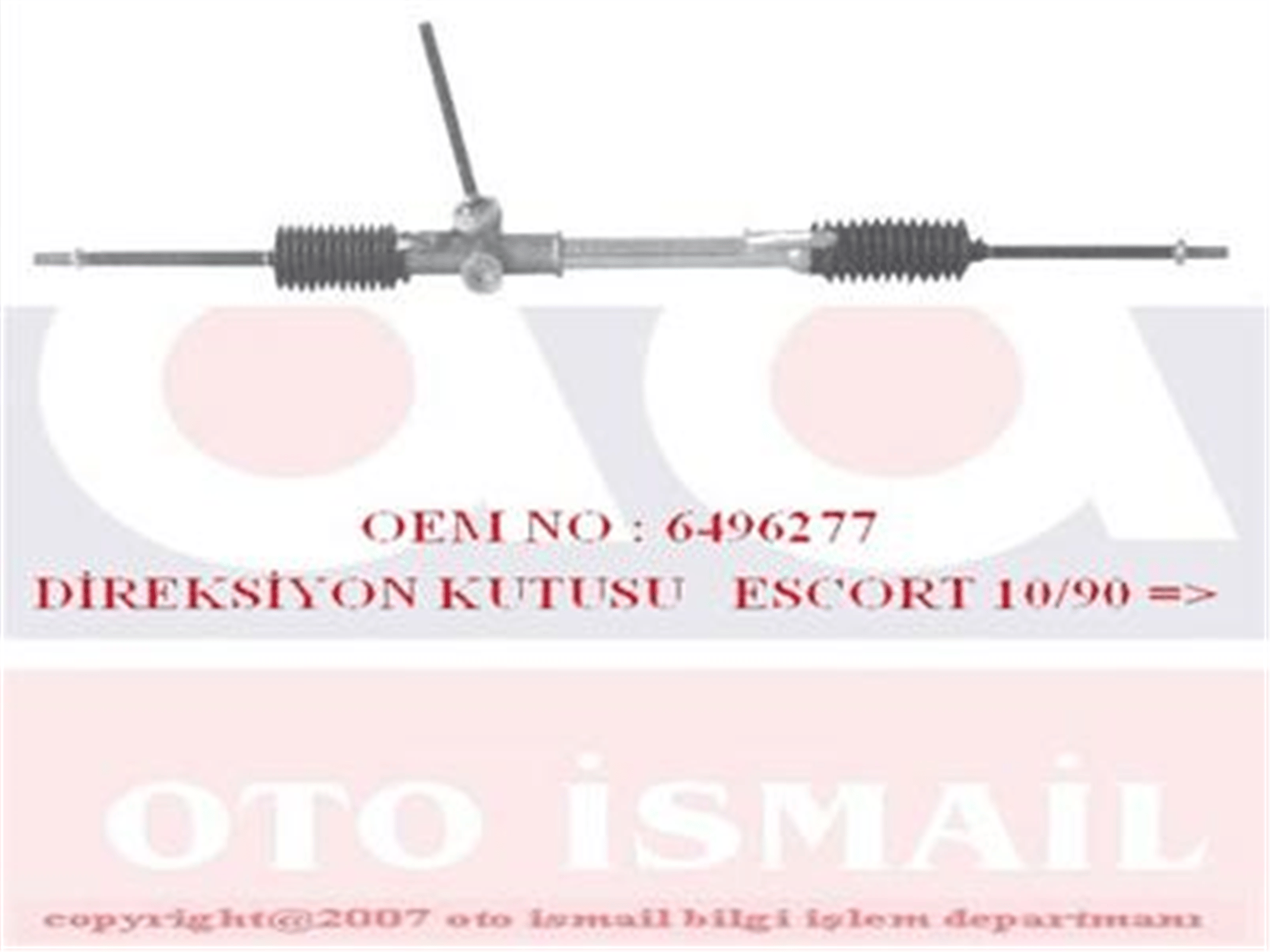 DİREKSİYON KUTUSU MEKANİK ROT BAŞ SIZ ESCORT 10/90 >