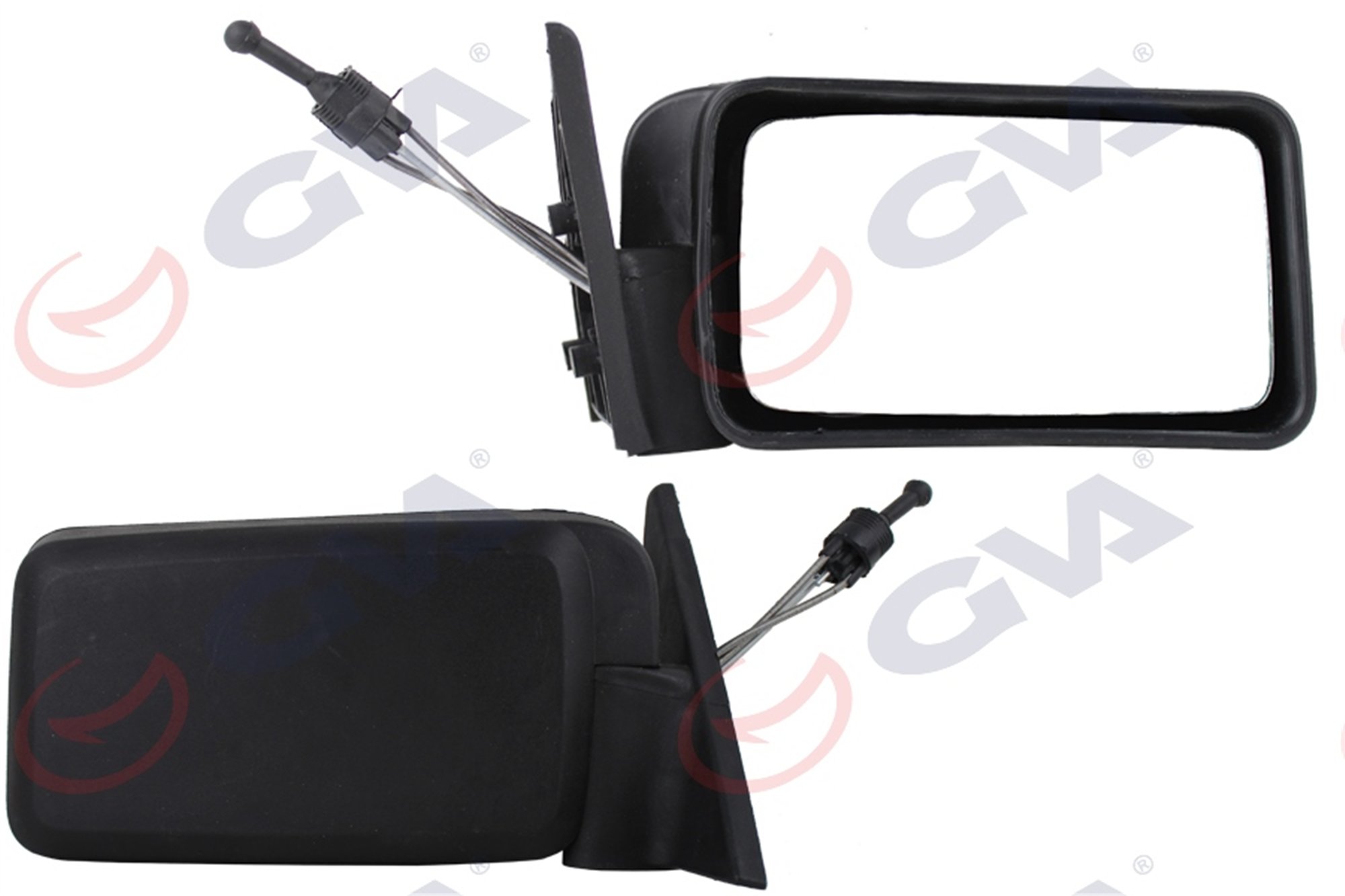 DIŞ DİKİZ AYNASI SAĞ RENAULT 9/11 92> MEKANİK KUMANDALI