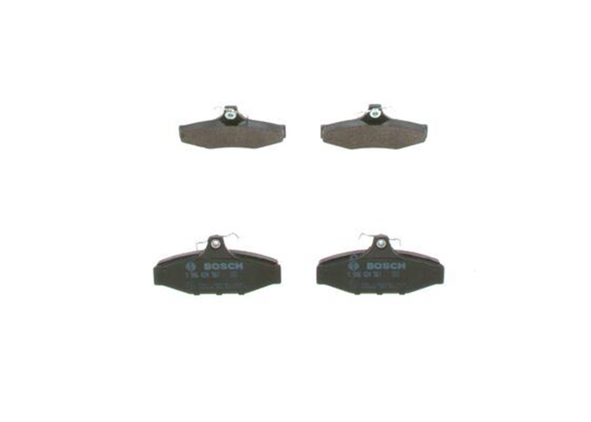 DİSK BALATA - ARKA - WVA 23243 - 114X55.00/54.00X14.2/15.2 MM - İKAZ KABLOLU
