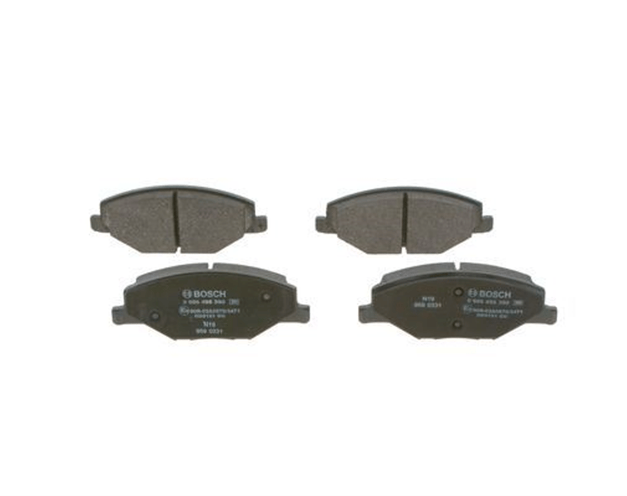 DİSK BALATA - ÖN - WVA 25681 - 131.2 X 52.3 X 17.8 MM