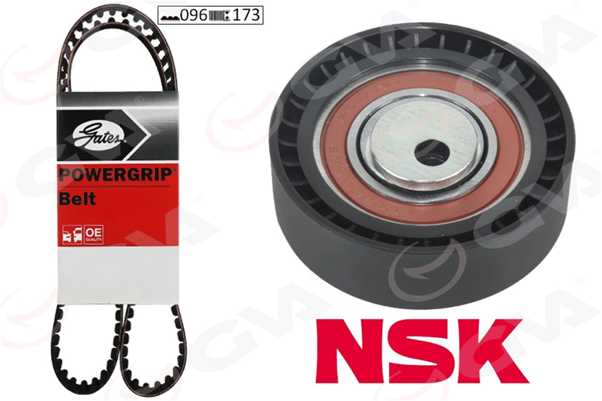 EKSANTRİK GERGİ KİTİ 096x173 DACIA LOGAN 04> SANDERO 08> DOKKER 13> 1.4 K7J 1.6 K7M