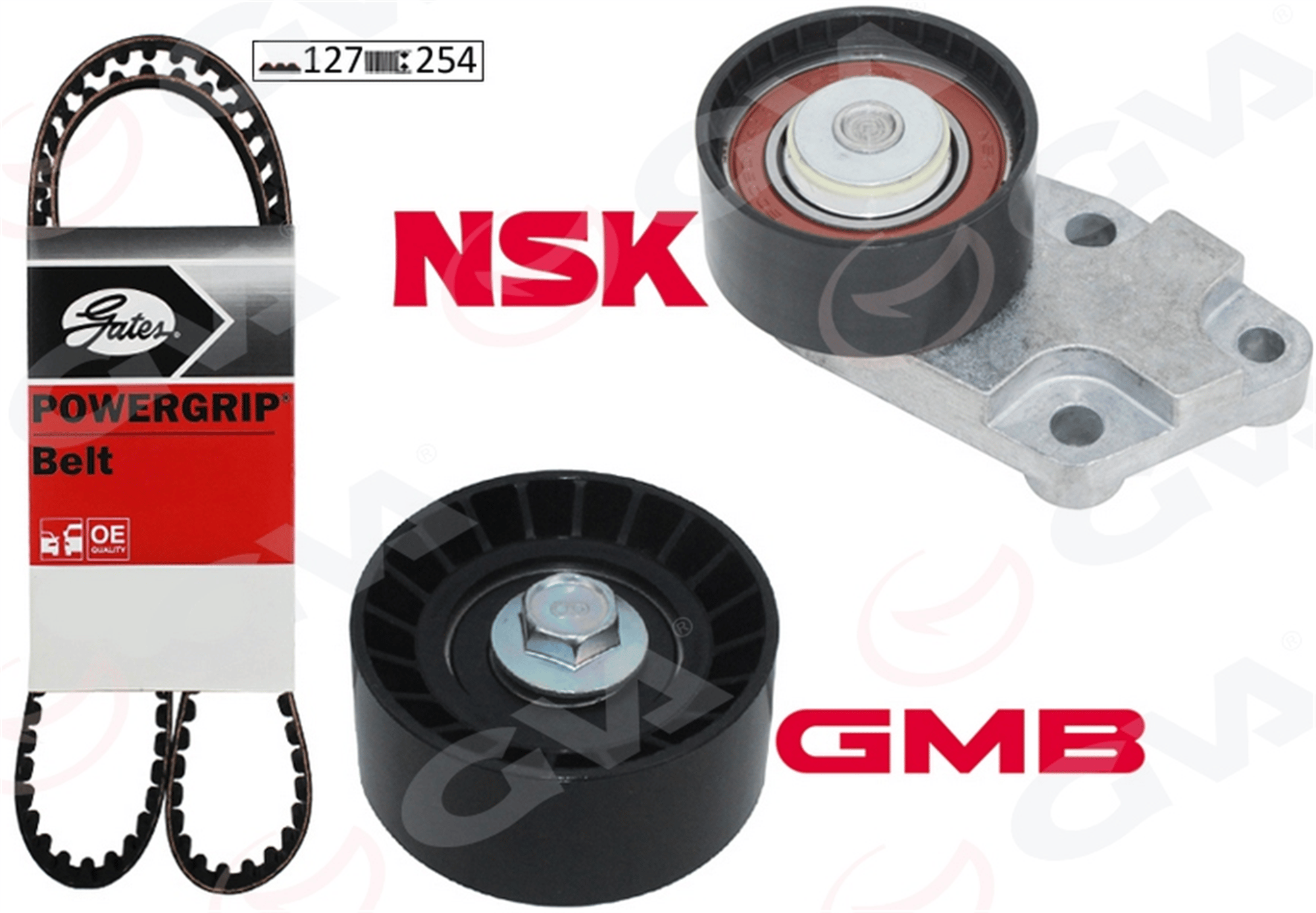 EKSANTRİK GERGİ KİTİ 127x254 CHEVROLET-DAEWOO AVEO-CRUZE-KALOS-LACETTI-NUBIRA 1.4-1.4-1.6 05-