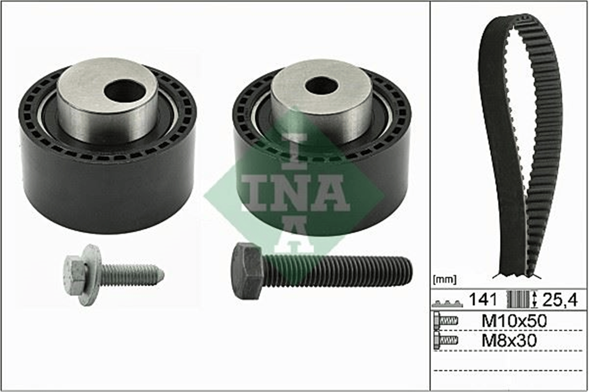 EKSANTRİK GERGİ KİTİ 141x254 P206-P306-P307-P406-P607-EXPERT-PARTNER-BOXER-BERLINGO-JUMPER 2.0 HDI DUCATO 2.0 JTD