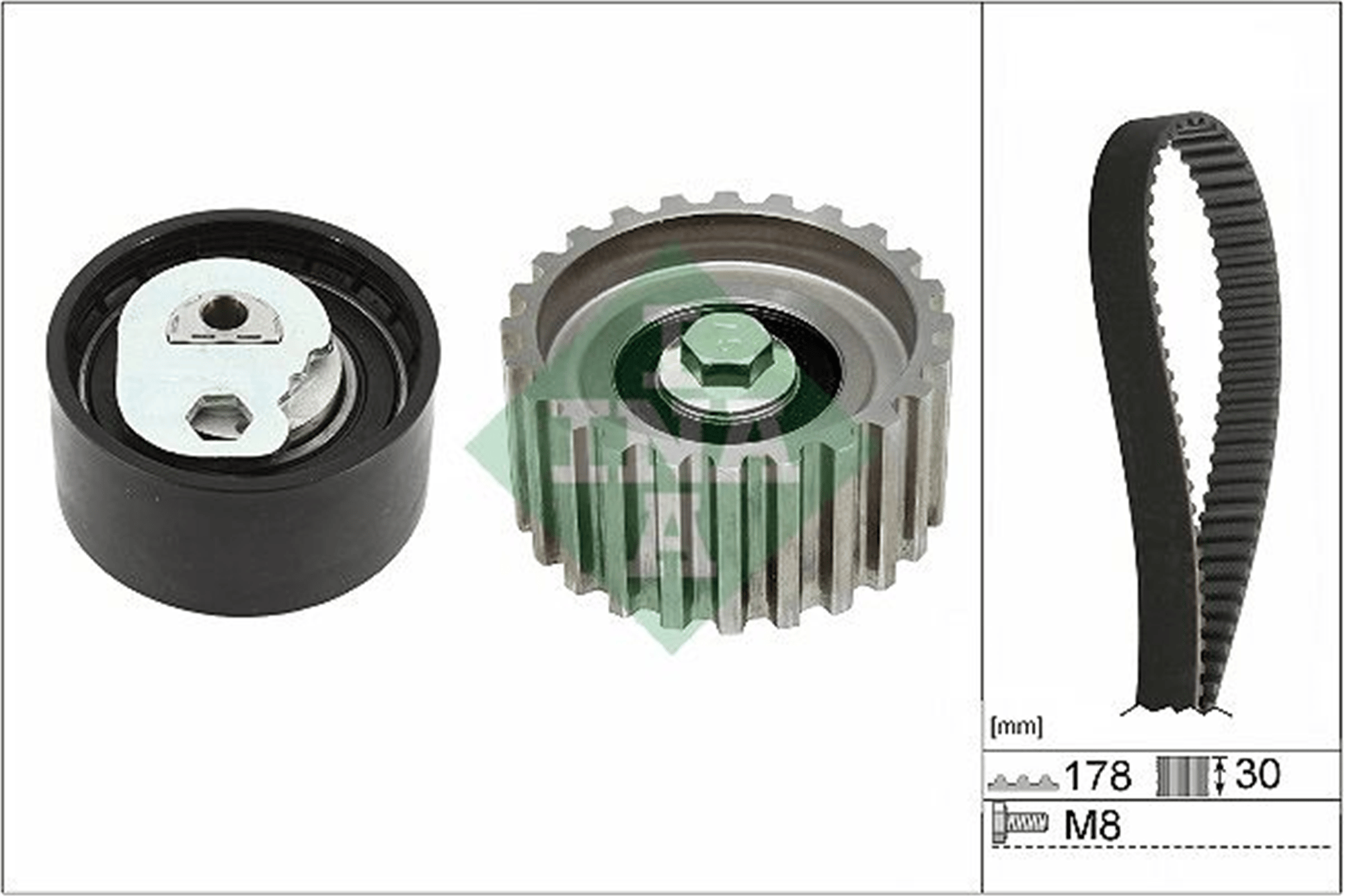 EKSANTRİK GERGİ KİTİ 178x300 DUCATO 2.3D- JTD 06- - DAILY II-III 02- F1AE0481C-F1AE348A1G x