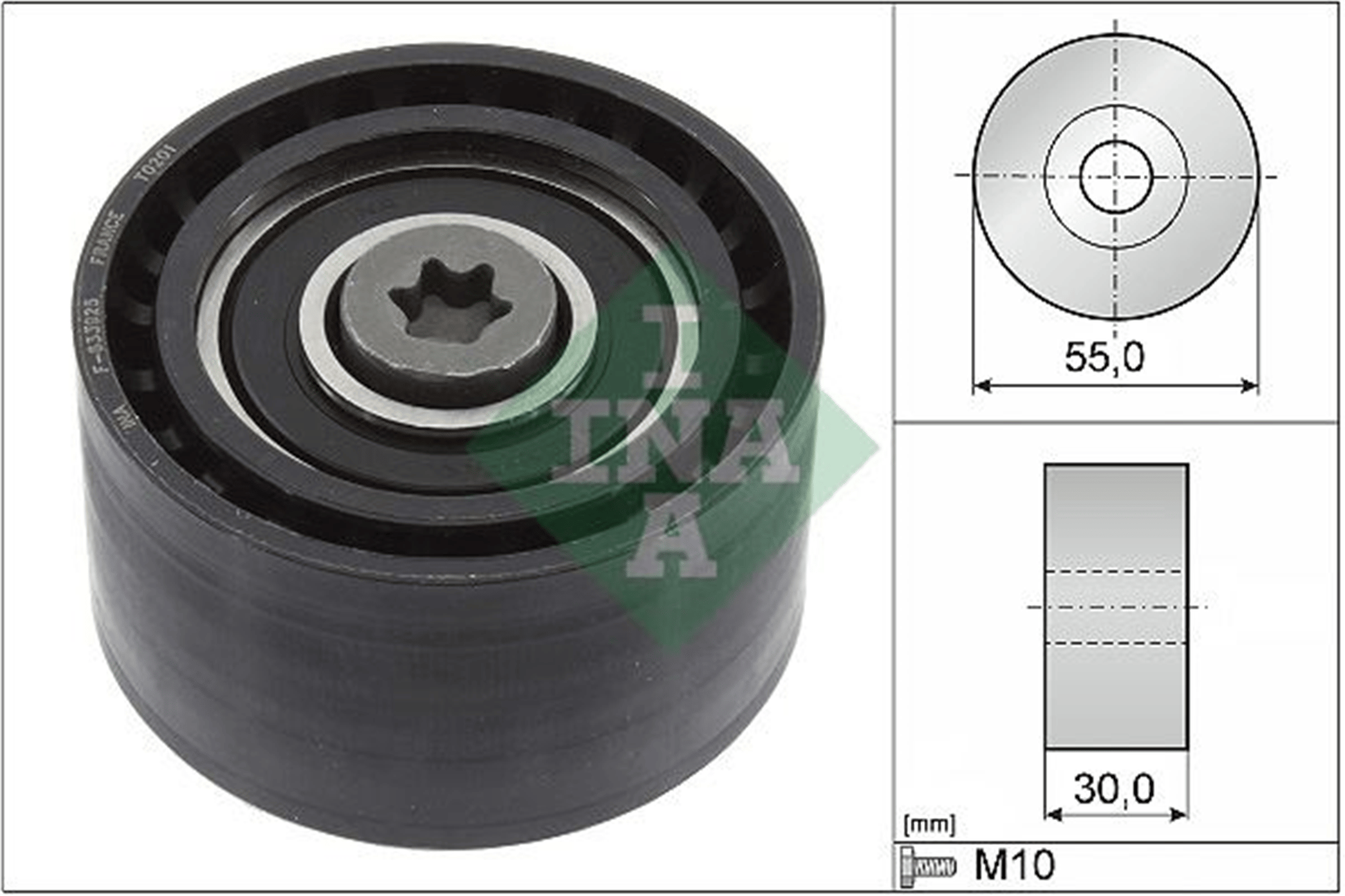 EKSANTRİK GERGI RULMANI CORSA F-COMBO E-CROOSLAND-GRANDLAND-VIVARO C-ZAFIRA LIFE-P208-P308-P2008- P3008-P5008-P508-EXPERT-PARTNER-BERLINGO-C3-C4-C5-DS7-KUGA-FOCUS-CONNECT 1.5 BlueHDI