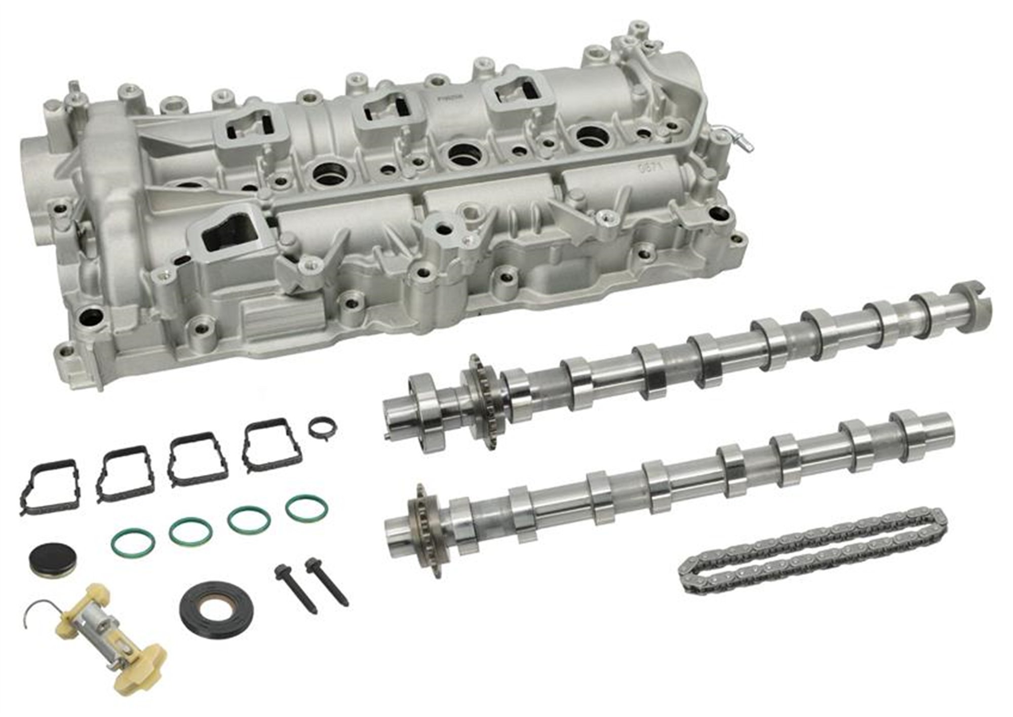 EKSANTRİK KİTİ MONTAJLI EMME. EGZOZ EKS MİL-YAĞ POMPA ZİNCİR-GERGİ-EKS MİL KEÇE- FORD-PEUGEOT-CİTR OEN-DS-FIAT-OPEL-TOYOTA 18> 1.5 HDİ-TDCİ-ECOBLUE YAĞ POMPA ZİNCİR 8 mm