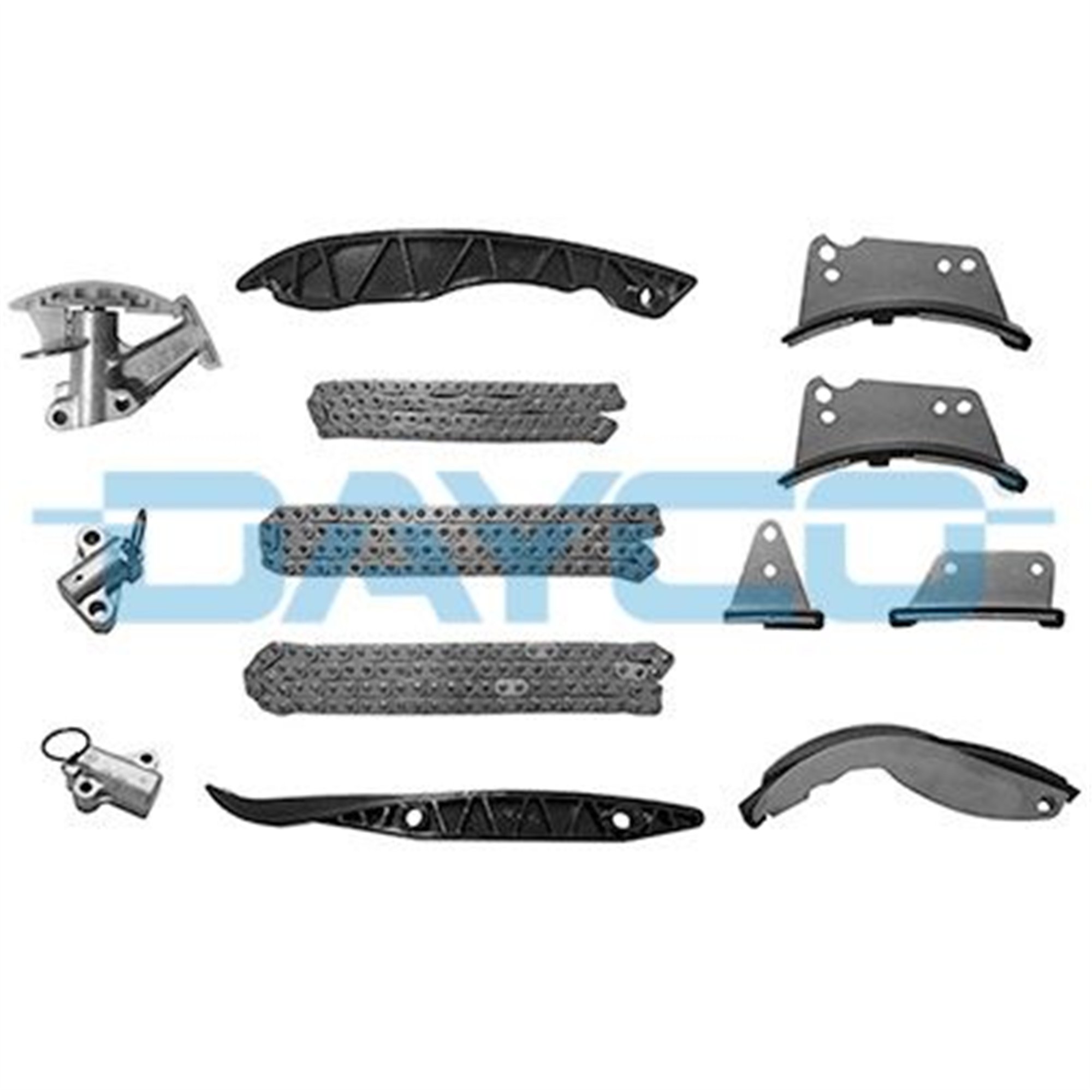 EKSANTRİK ZİNCİR SETİ HYUNDAI STAREX 2.5L D4CB 02-08 / H1 2.5L D4CB CRDI 08-> / H100 2.5L D4CB 140h p KAMYONET 06-09 / KIA SORENTO 2.5L D4CB 140hp 170hp 06-> 13 Parça
