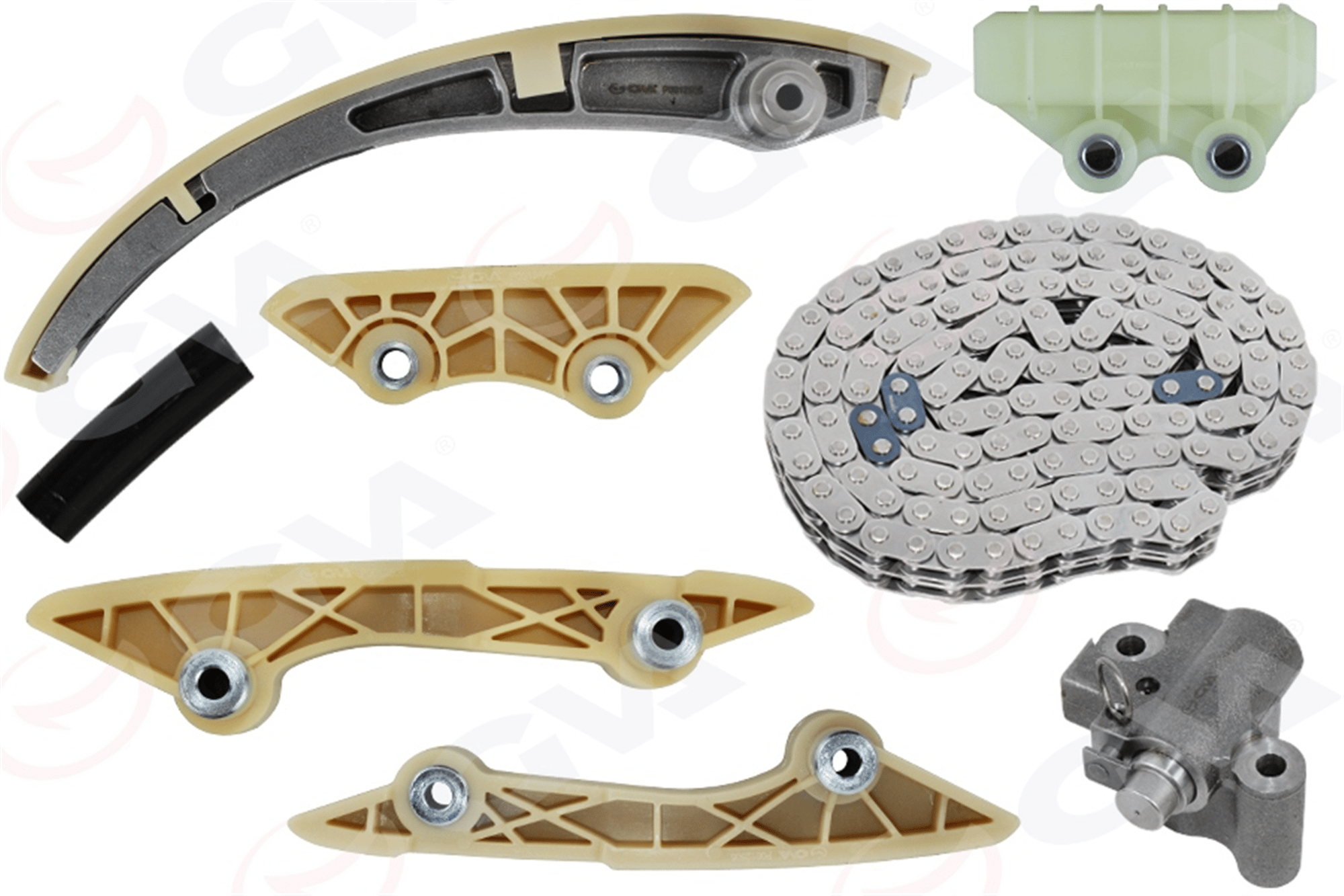 EKSANTRIK ZINCIR SETI TRANSIT 2.4TDCI V184 PUMA 90PS MONDEO 01>07 2.0 TDCI JAGUAR CF1 X TYPE 2.0 EXECT 7 PARÇA