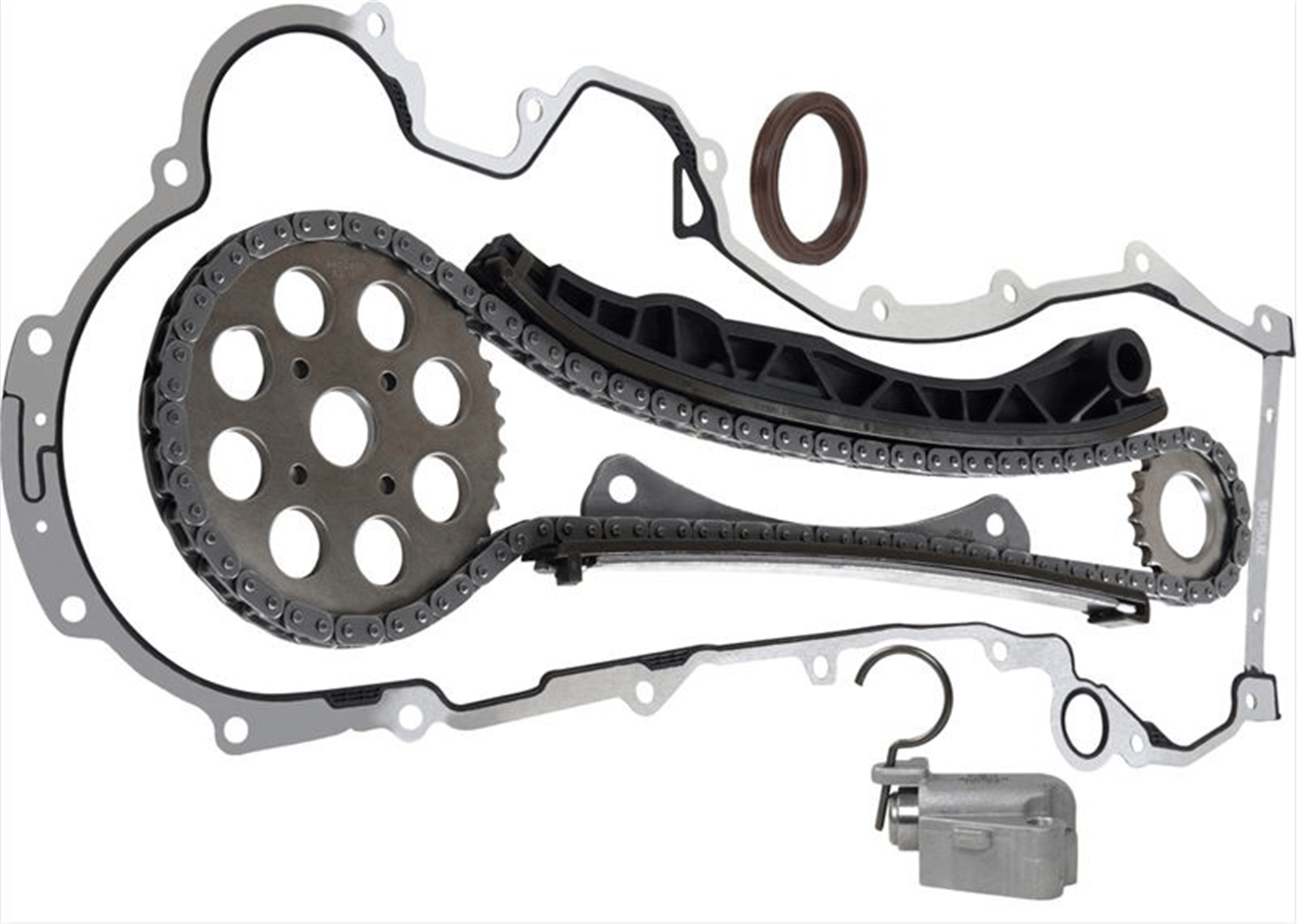 EKSANTRİK ZİNCİR SETİ YAĞ POMPA CONTALI ASTRA H-CORSA C-D-COMBO-C-D-ASTRA J-MERIVA-ALBEA-DOBLO E GEA-PUNTO-500- 1.3 JTD-1.3 CDTI E5-E6 GERGİ KİTİ DELİKLİ