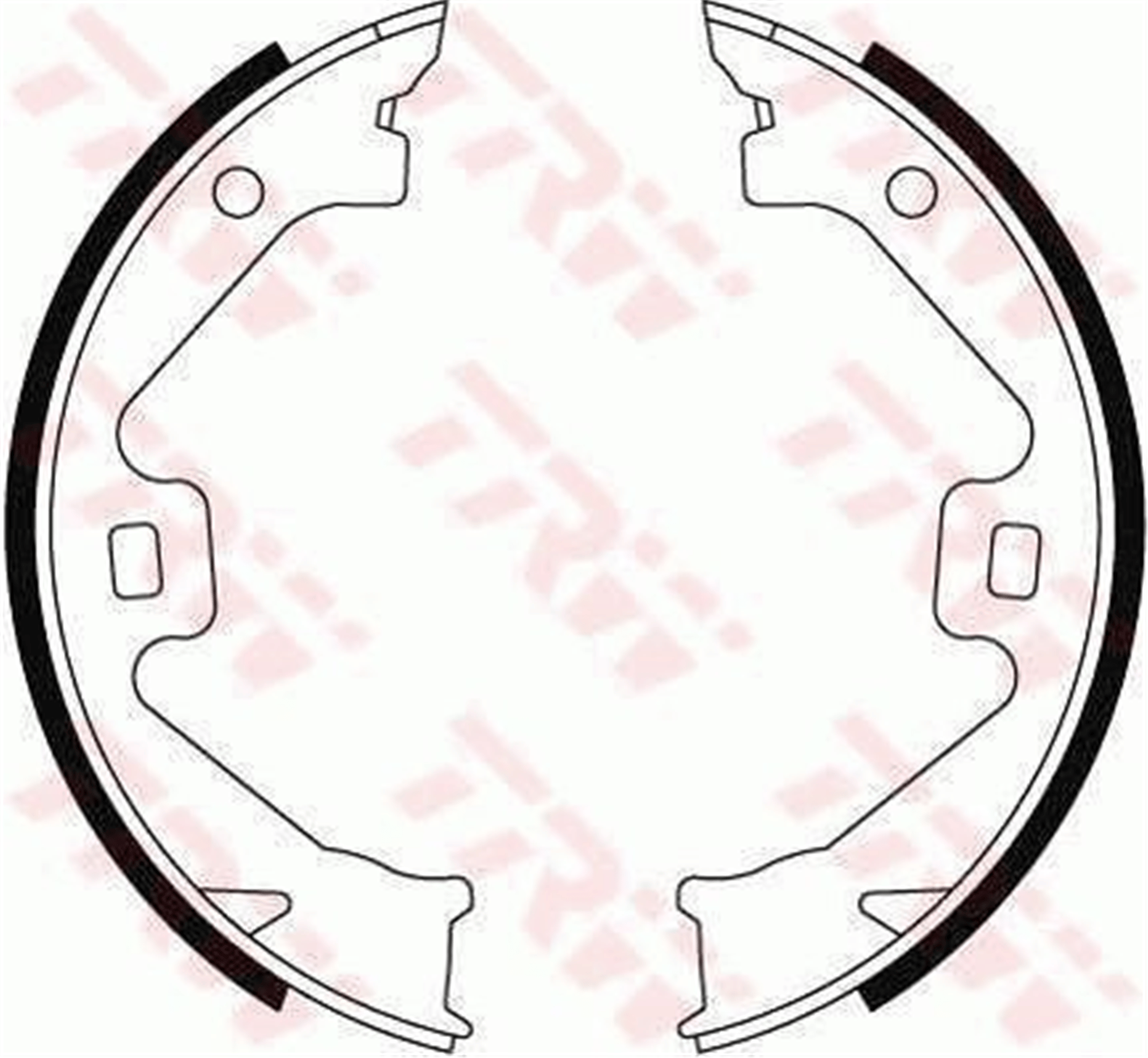 EL FREN PABUÇ BALATA ROVER 75 1.8 2.0 CDT CDTİ 2.5 99-05 MG ZT 160-180 190 260 01-05 160x20