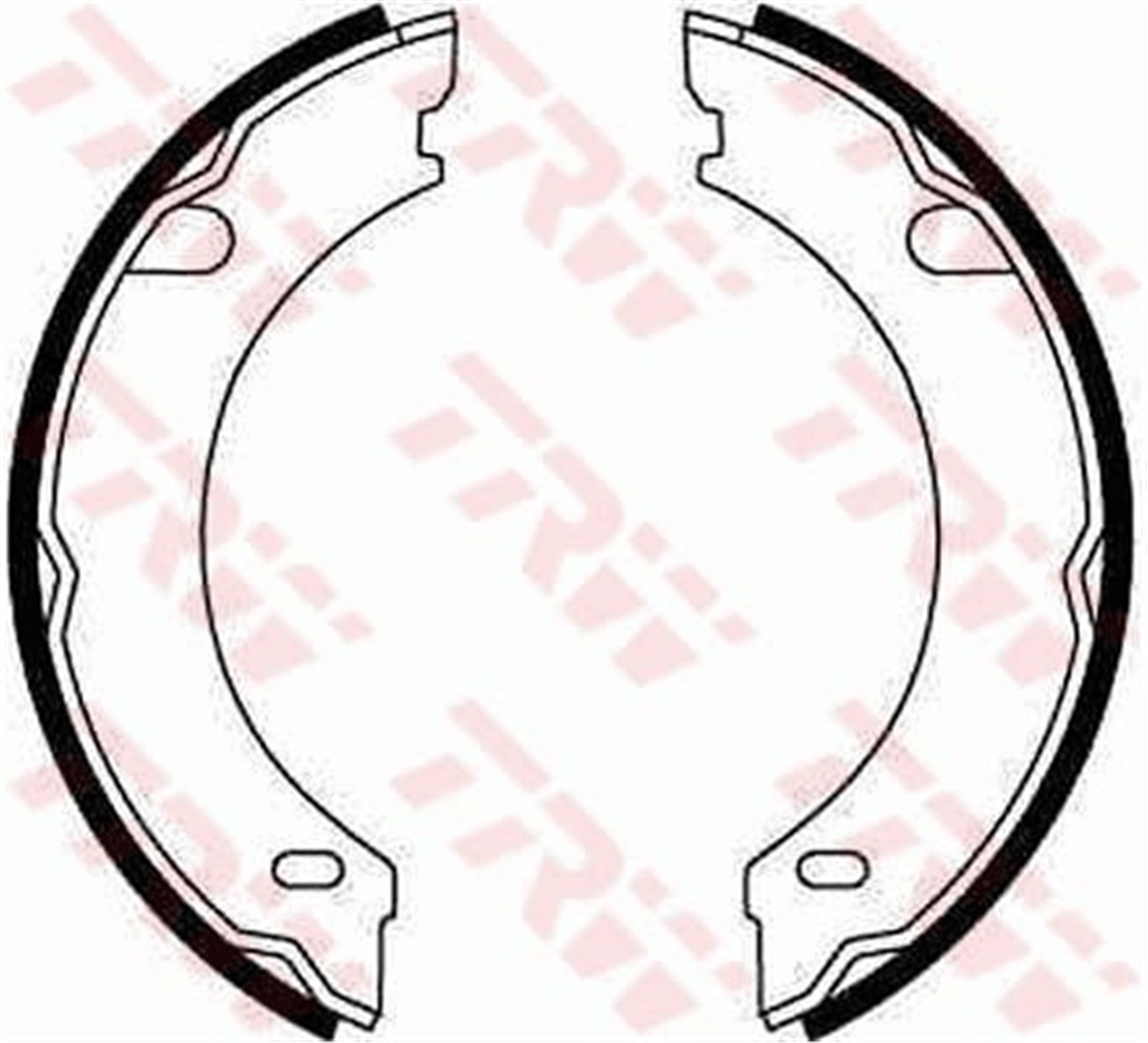 EL FREN PABUÇ BALATA VOLVO 740-760 780 940 960 S90 V90 160x25